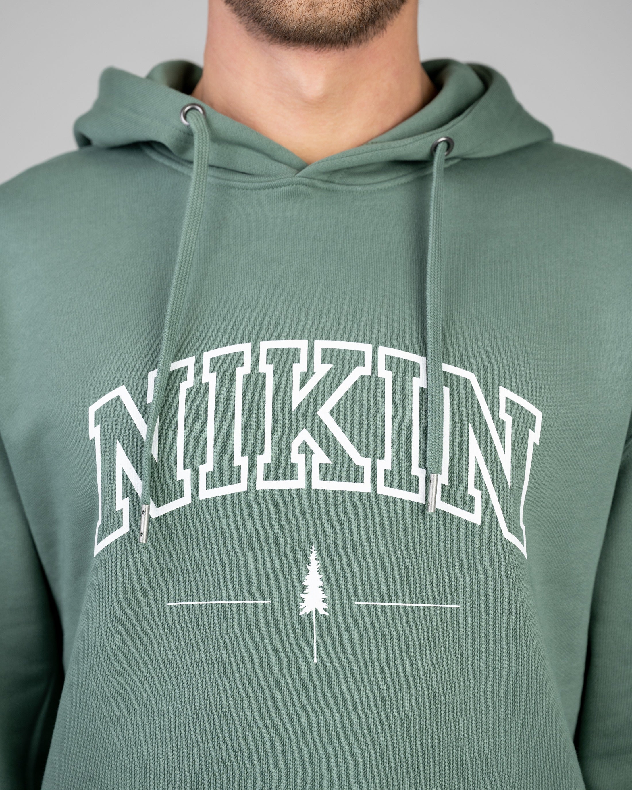 Hoodie unisexe en coton bio Relaxed Sage