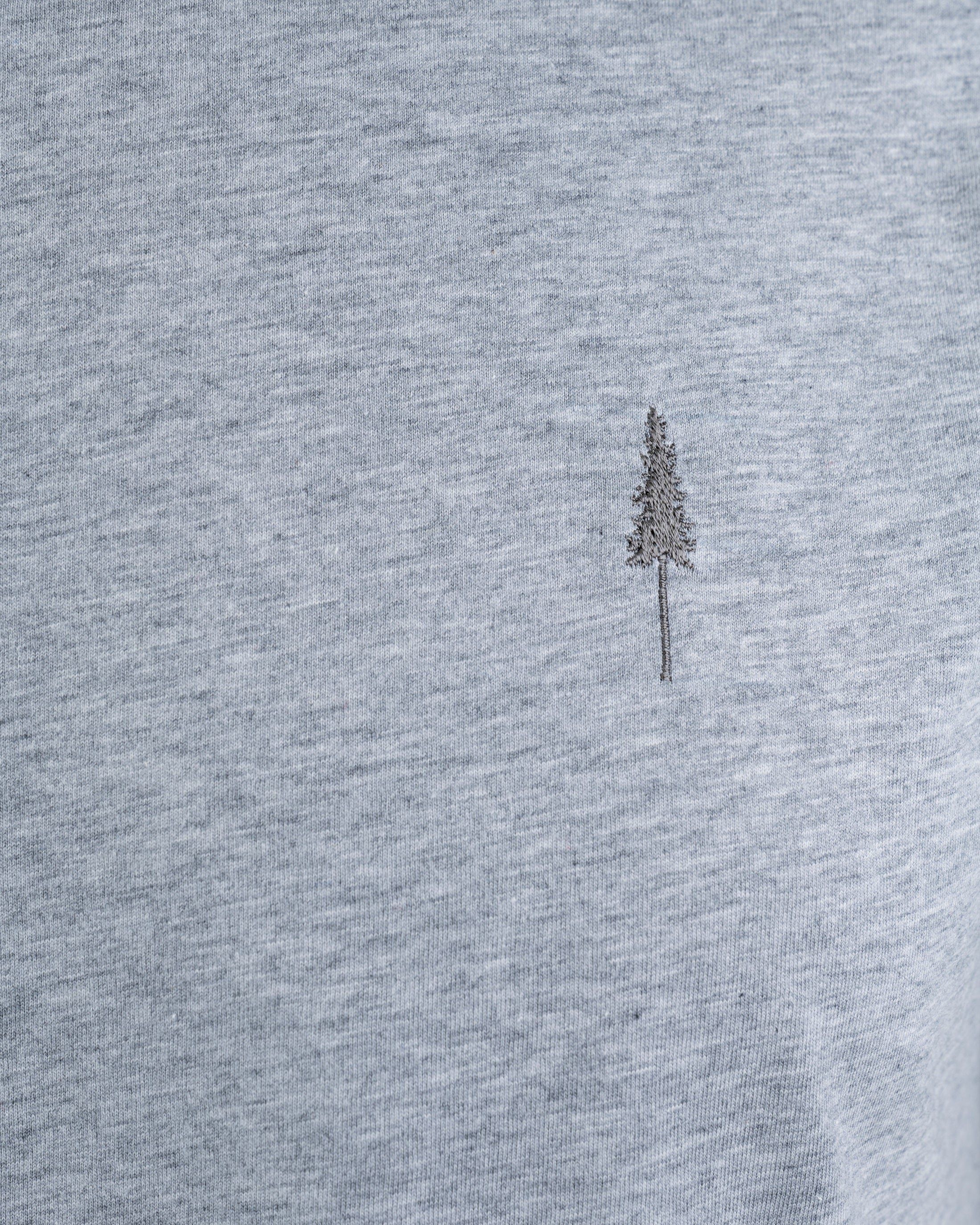 Men's organic cotton T-shirt Treeshirt Gray