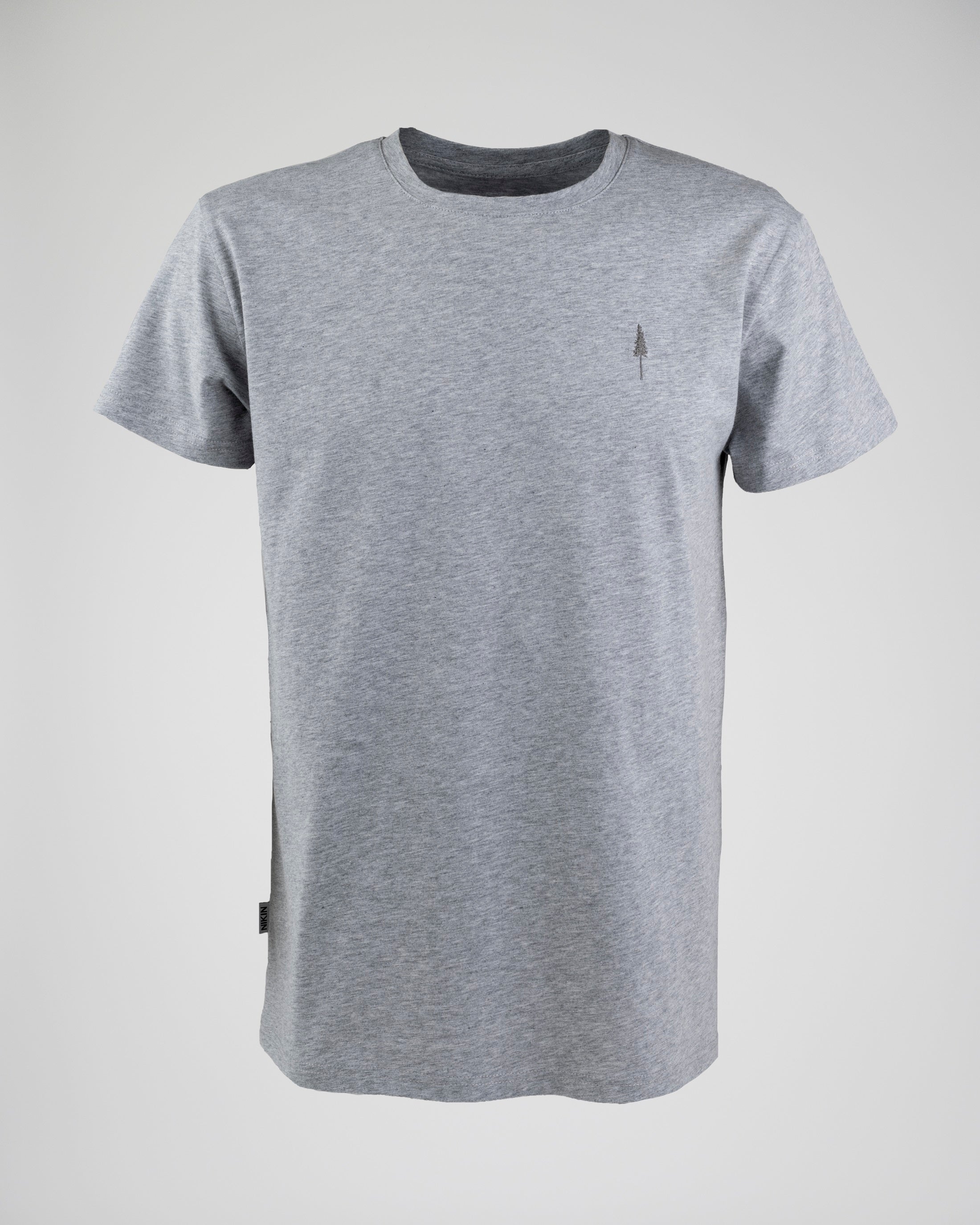 Men's organic cotton T-shirt Treeshirt Gray