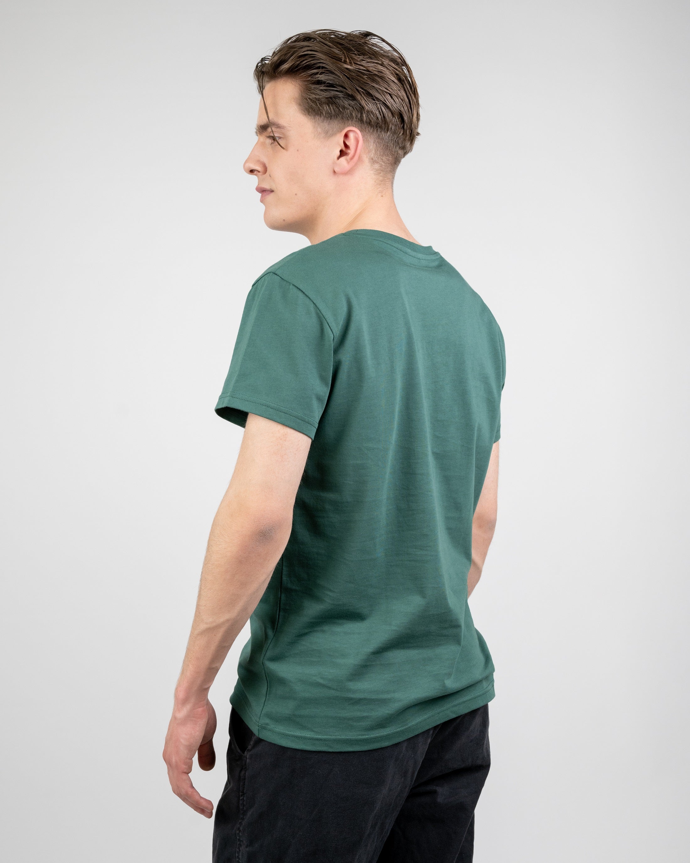Men's organic cotton T-shirt Treeshirt Green