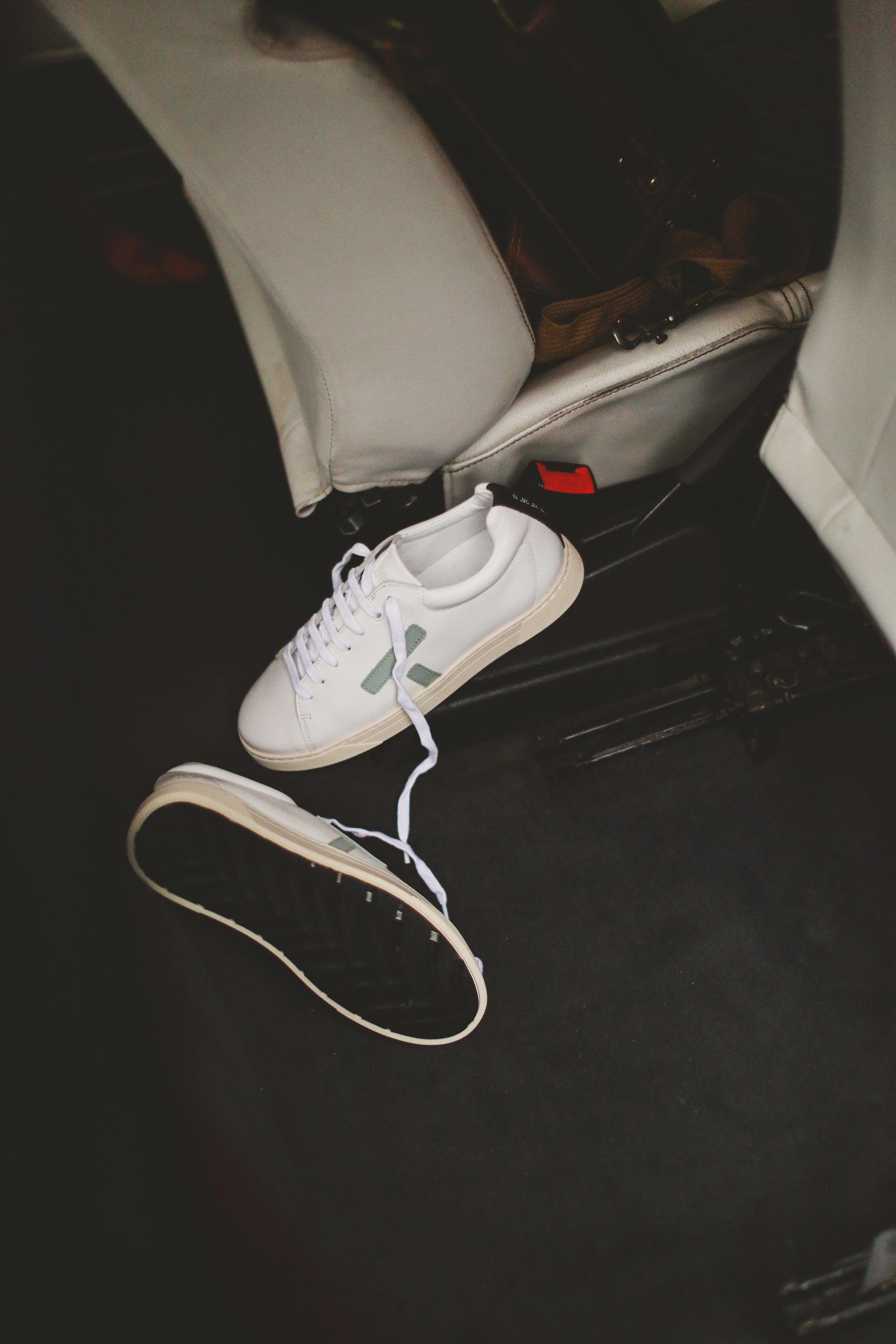 Sneakers en cuir Kelwood Menthol