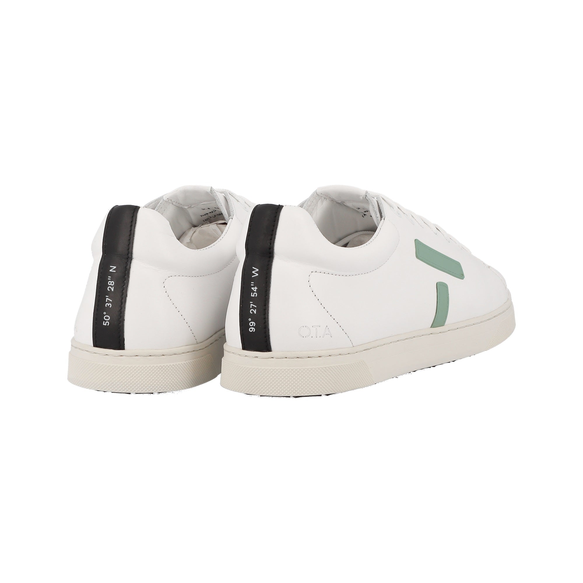 Leather sneakers Kelwood Mint