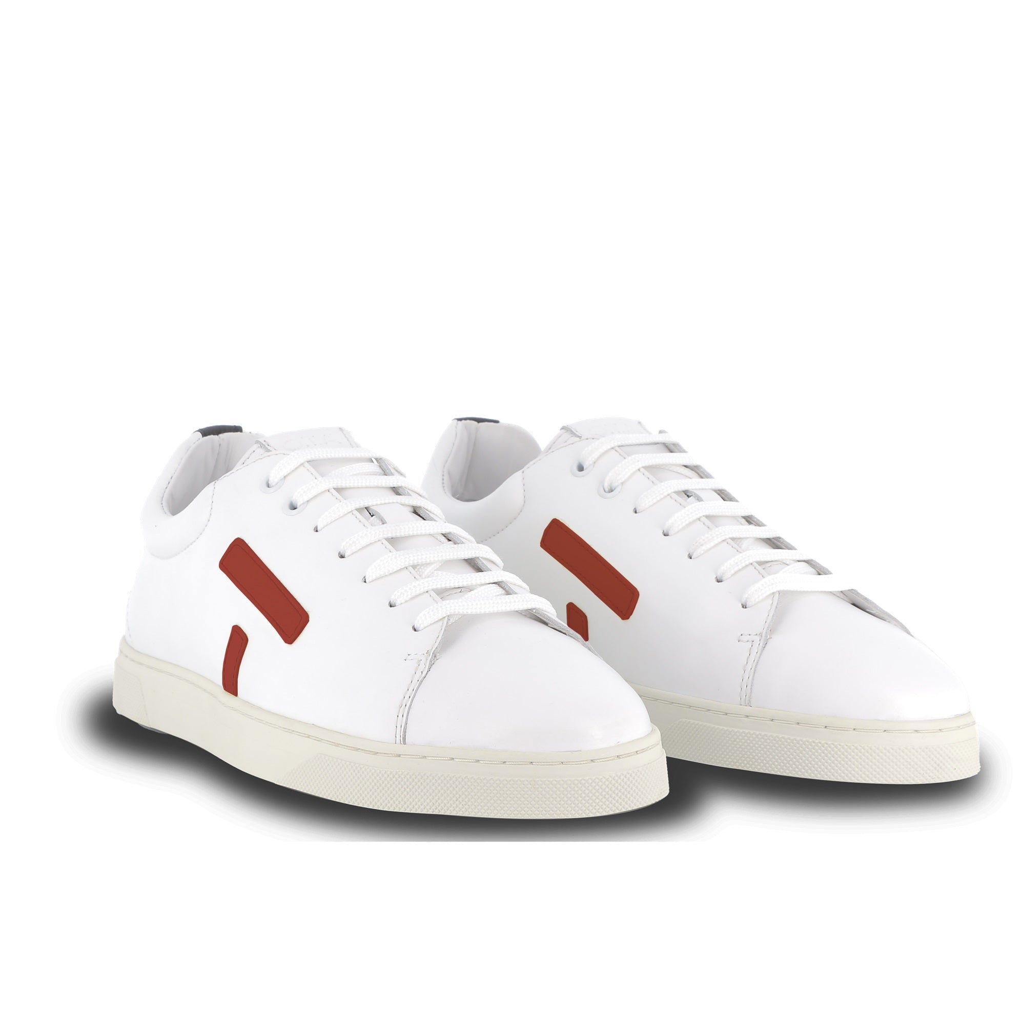 Leather Sneakers Kelwood Burgundy