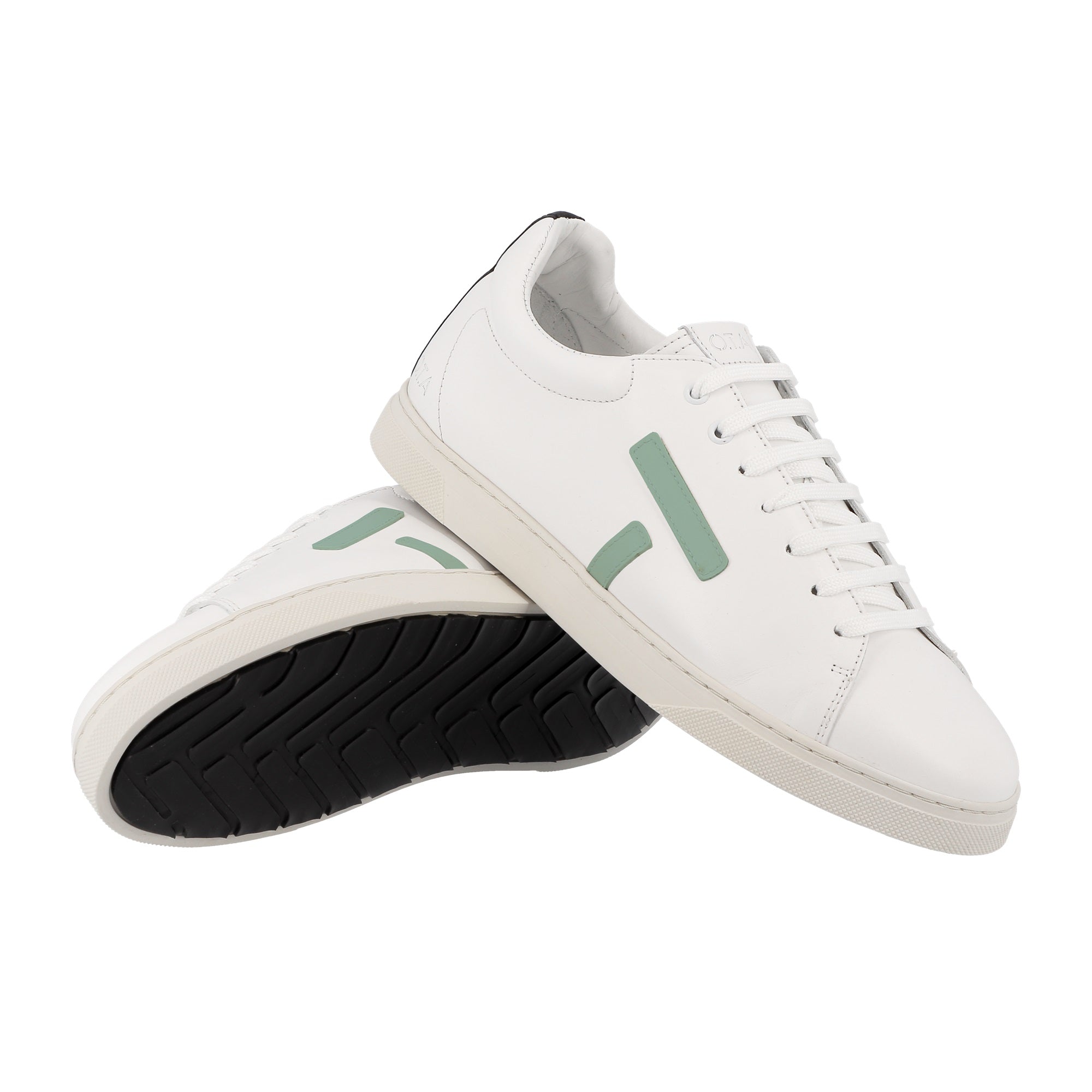 Sneakers en cuir Kelwood Menthol