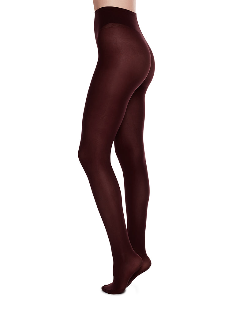 Collants Olivia Bordeaux 