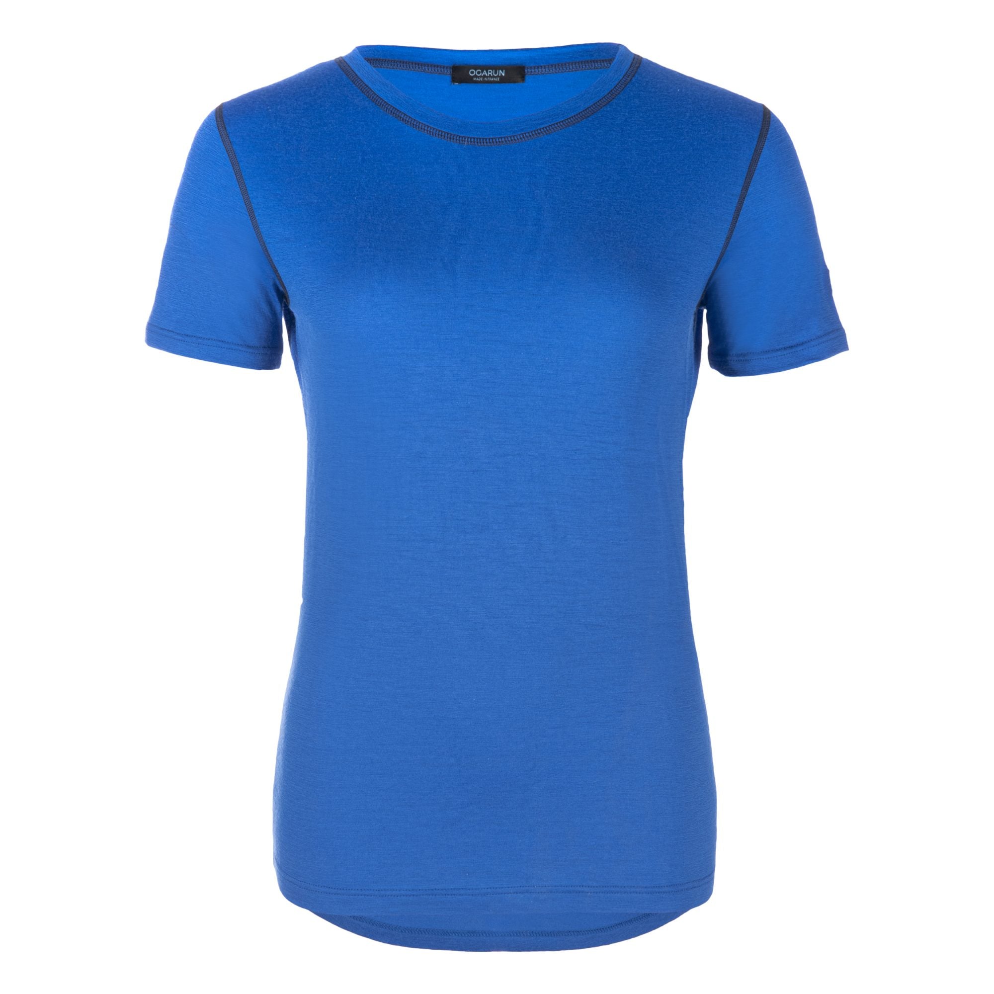 T-Shirt Mérinos Femme Bleu 20-30⁰ 