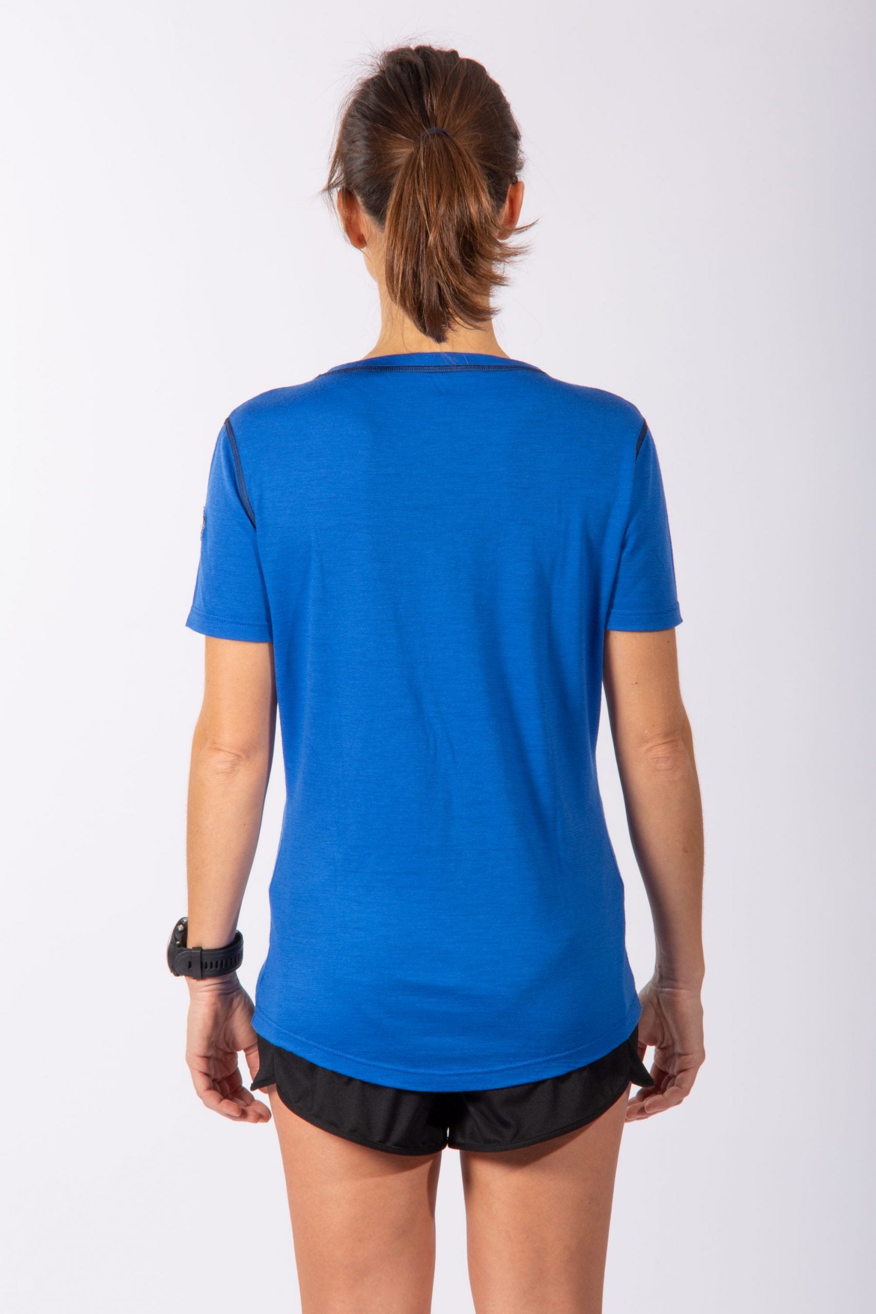 T-Shirt Mérinos Femme Bleu 20-30⁰
