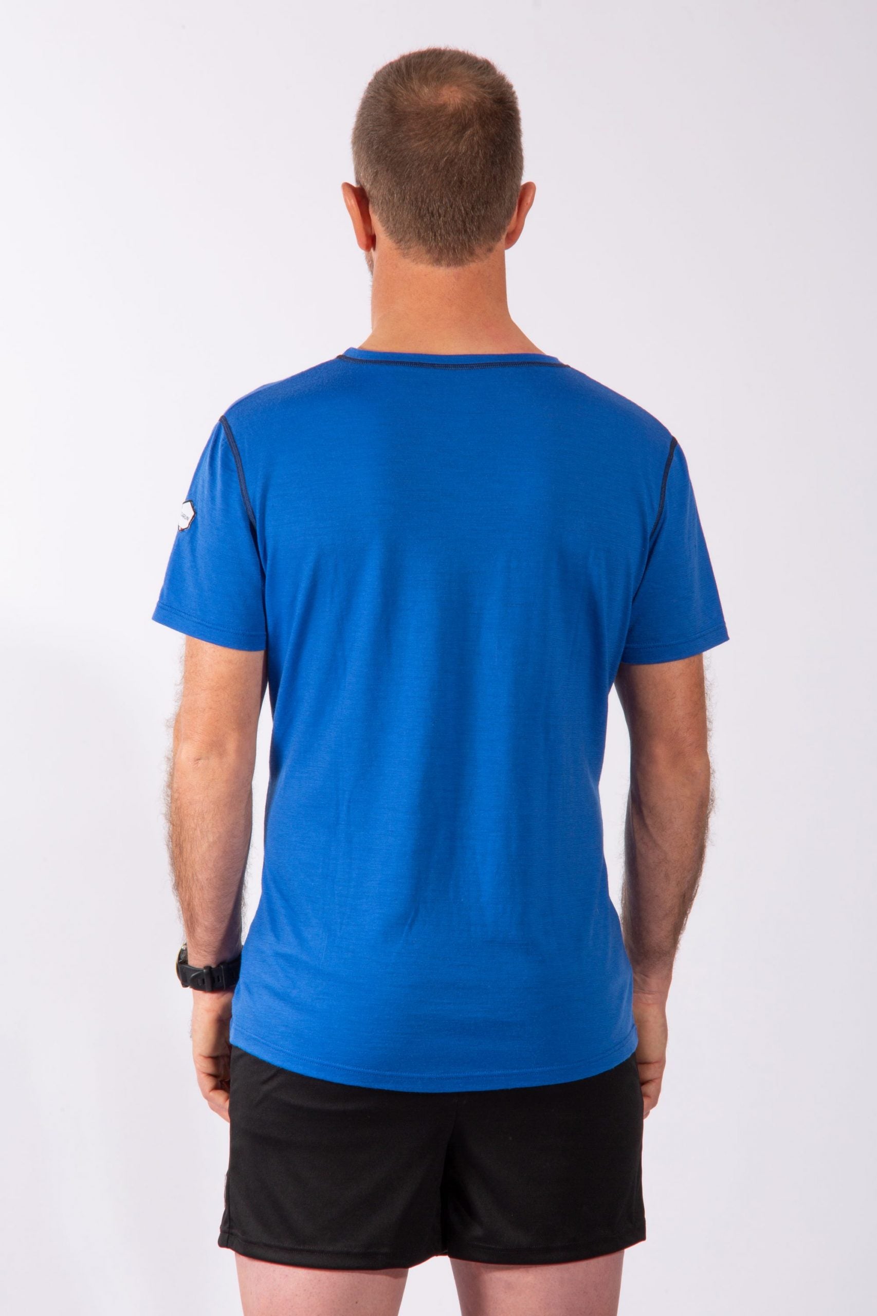 T-Shirt Mérinos Homme Bleu 20-30⁰