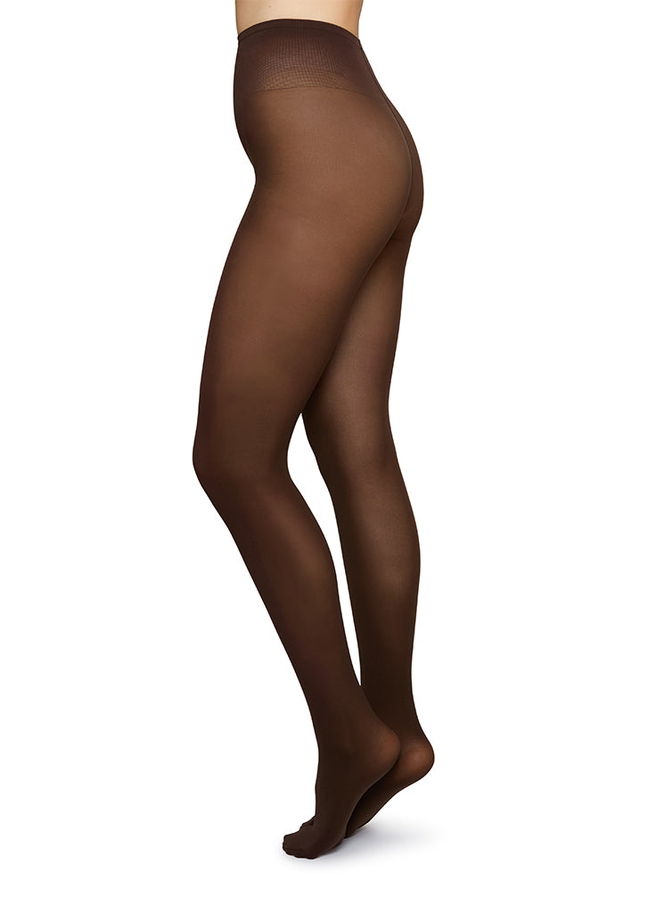 Collants Olivia Marron