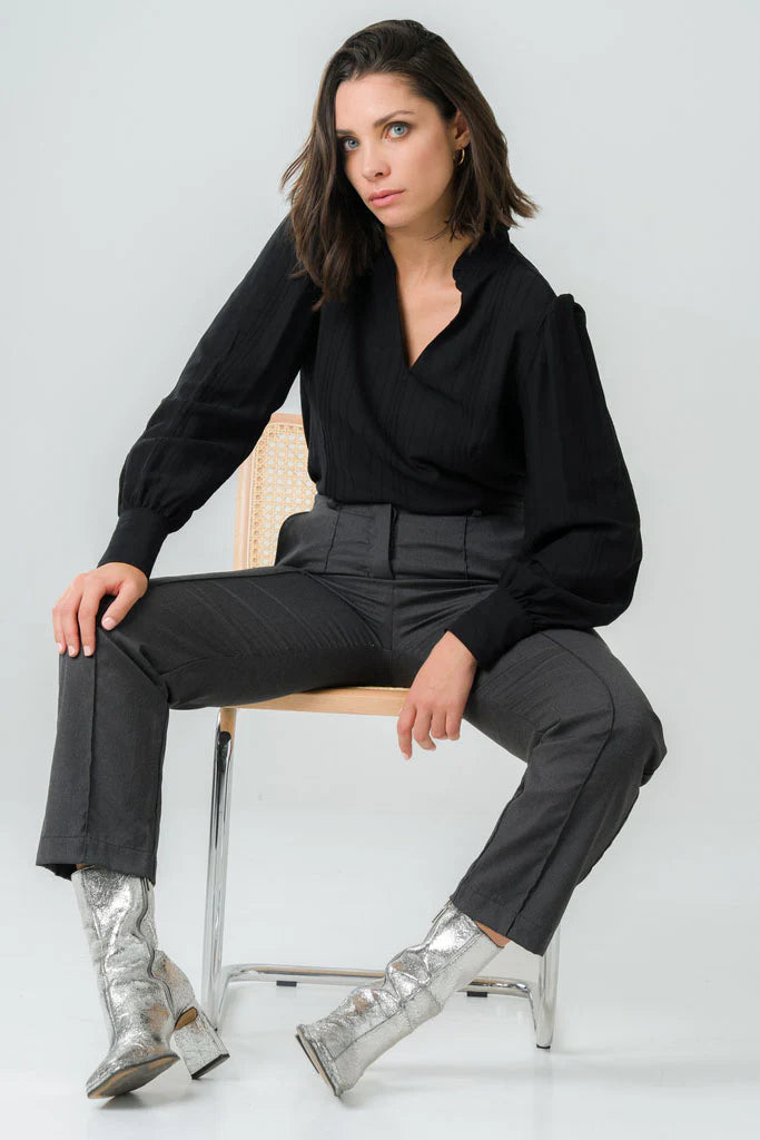 Black Orchid Tencel Blouse