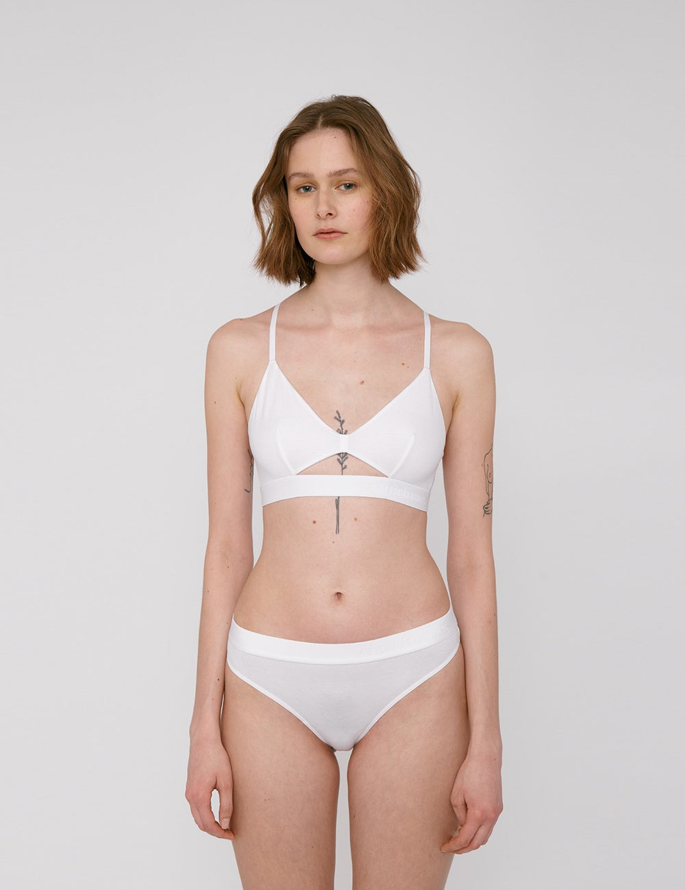 Tanga Blanc en Tencel Duo-Pack