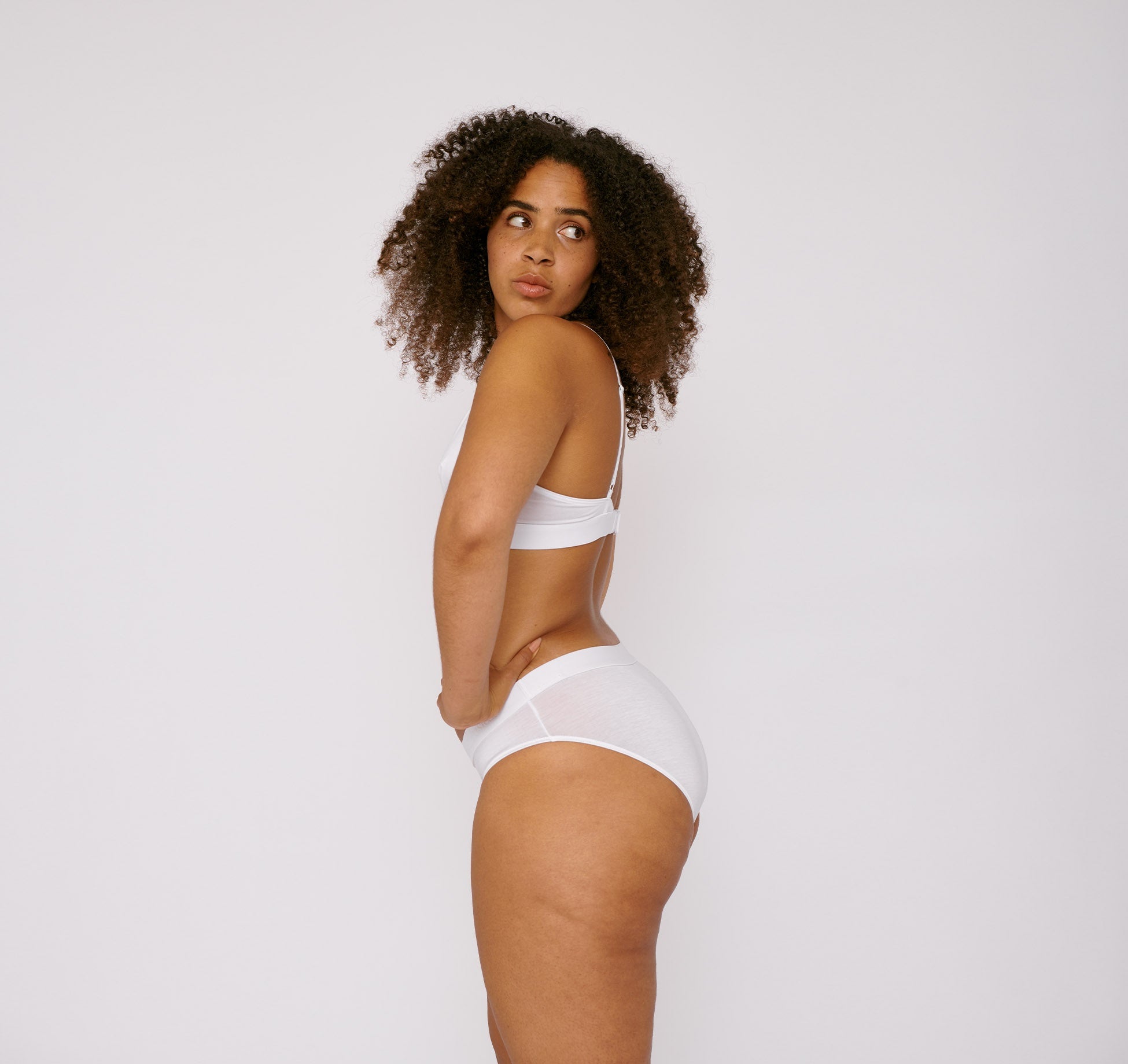 Culottes blanches en Tencel Duo-Pack