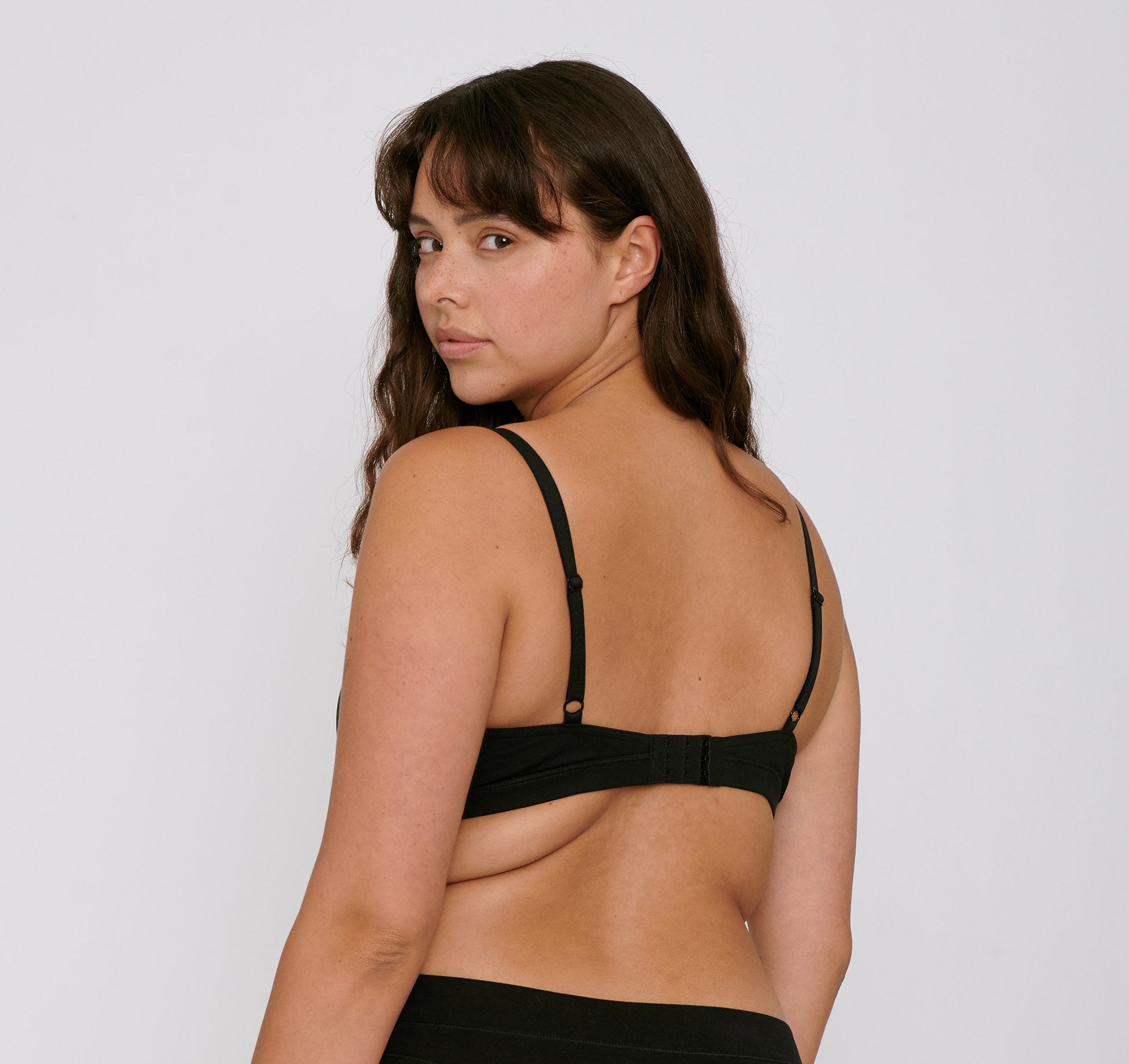 Soutien-Gorge Noir en coton bio