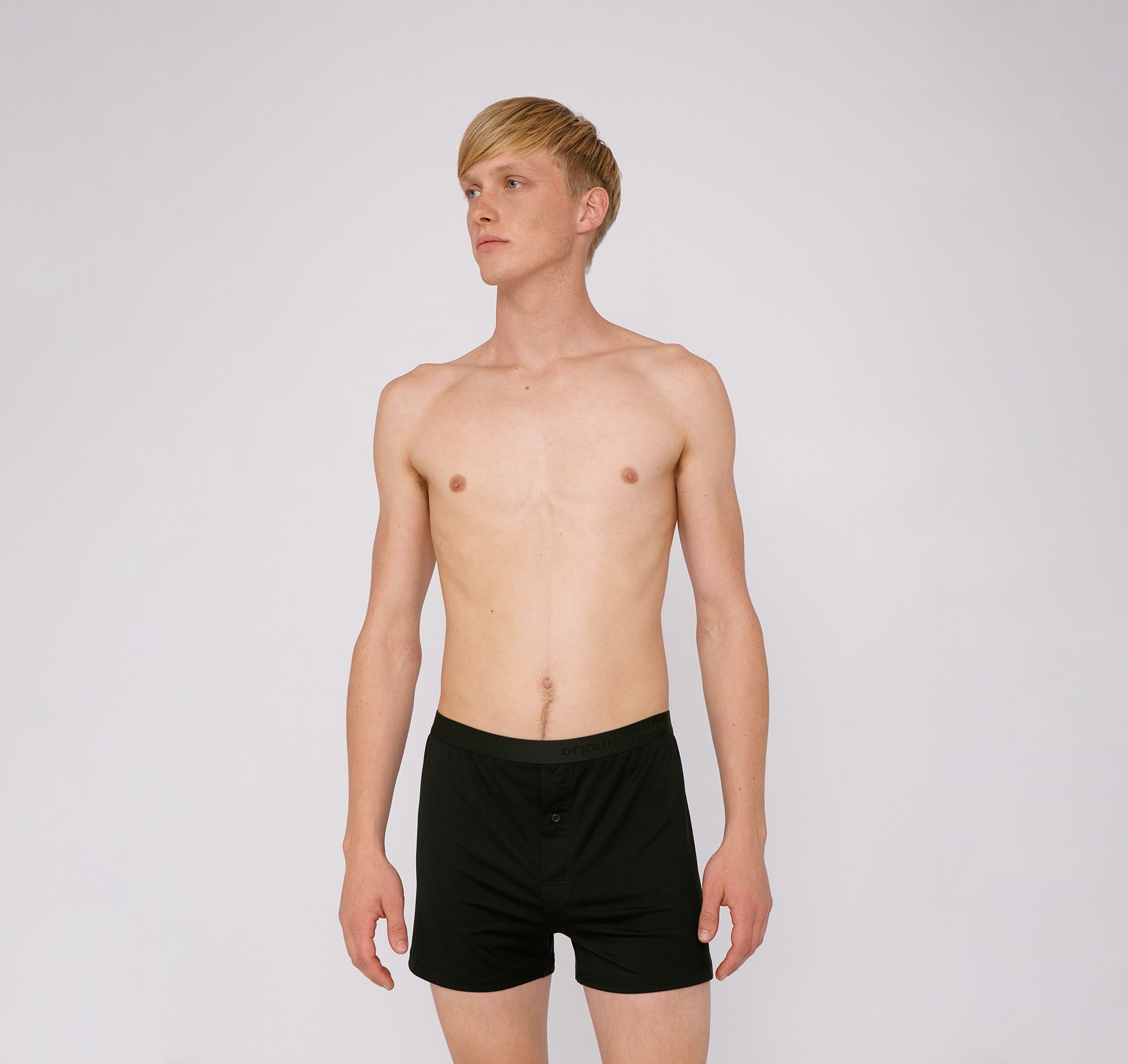 Caleçon noir en tencel Duo-Pack