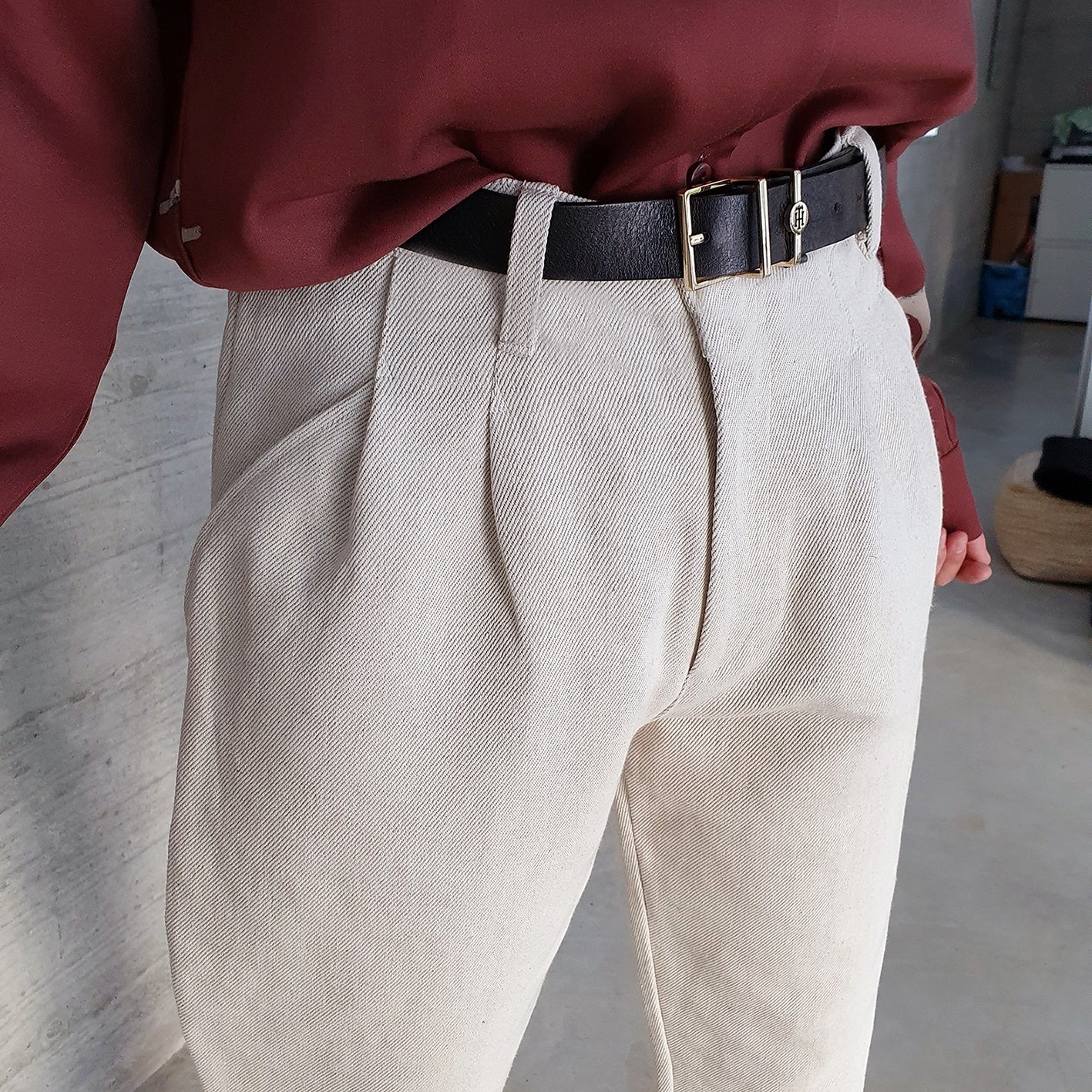 Pantalon BILLIE naturel