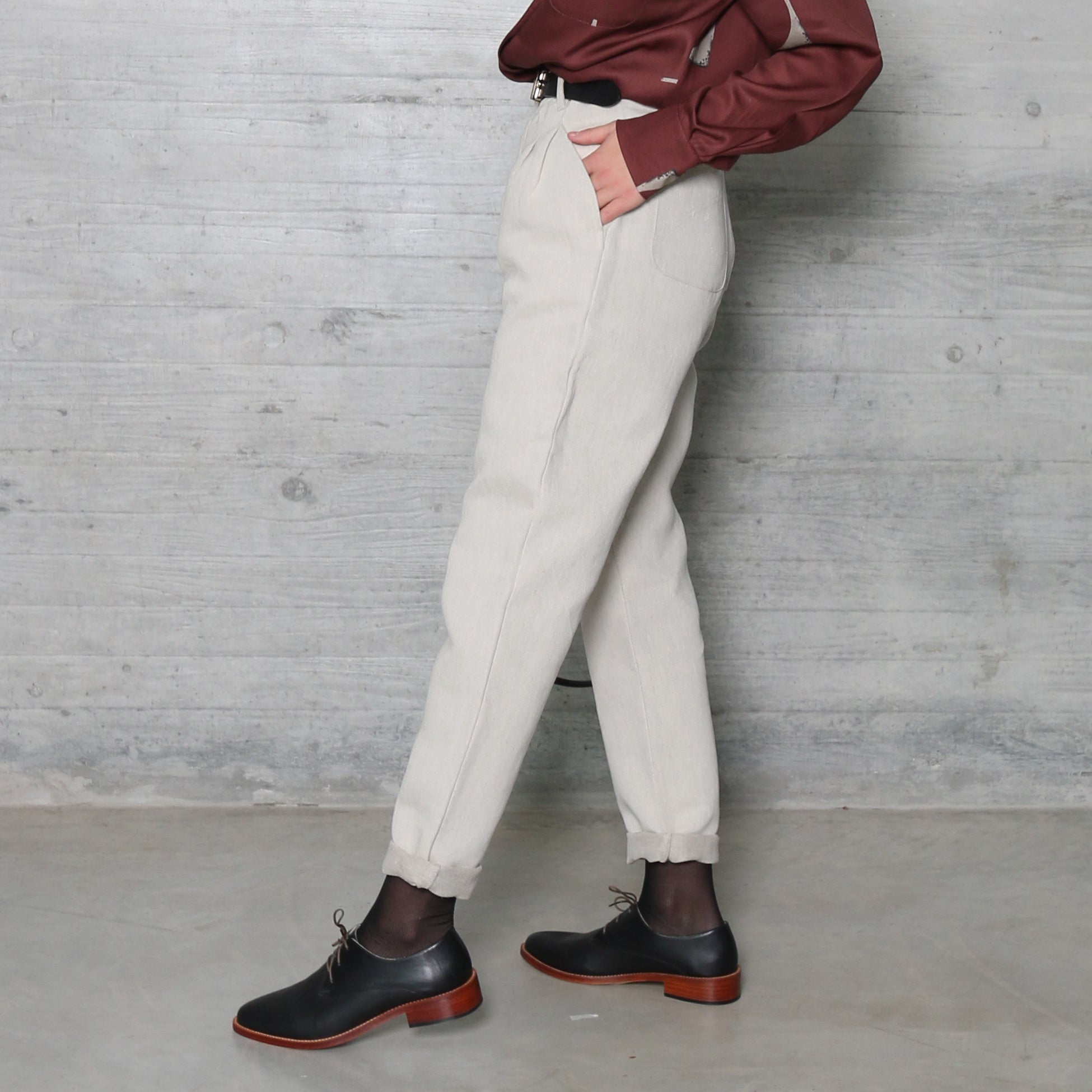 Pantalon BILLIE naturel