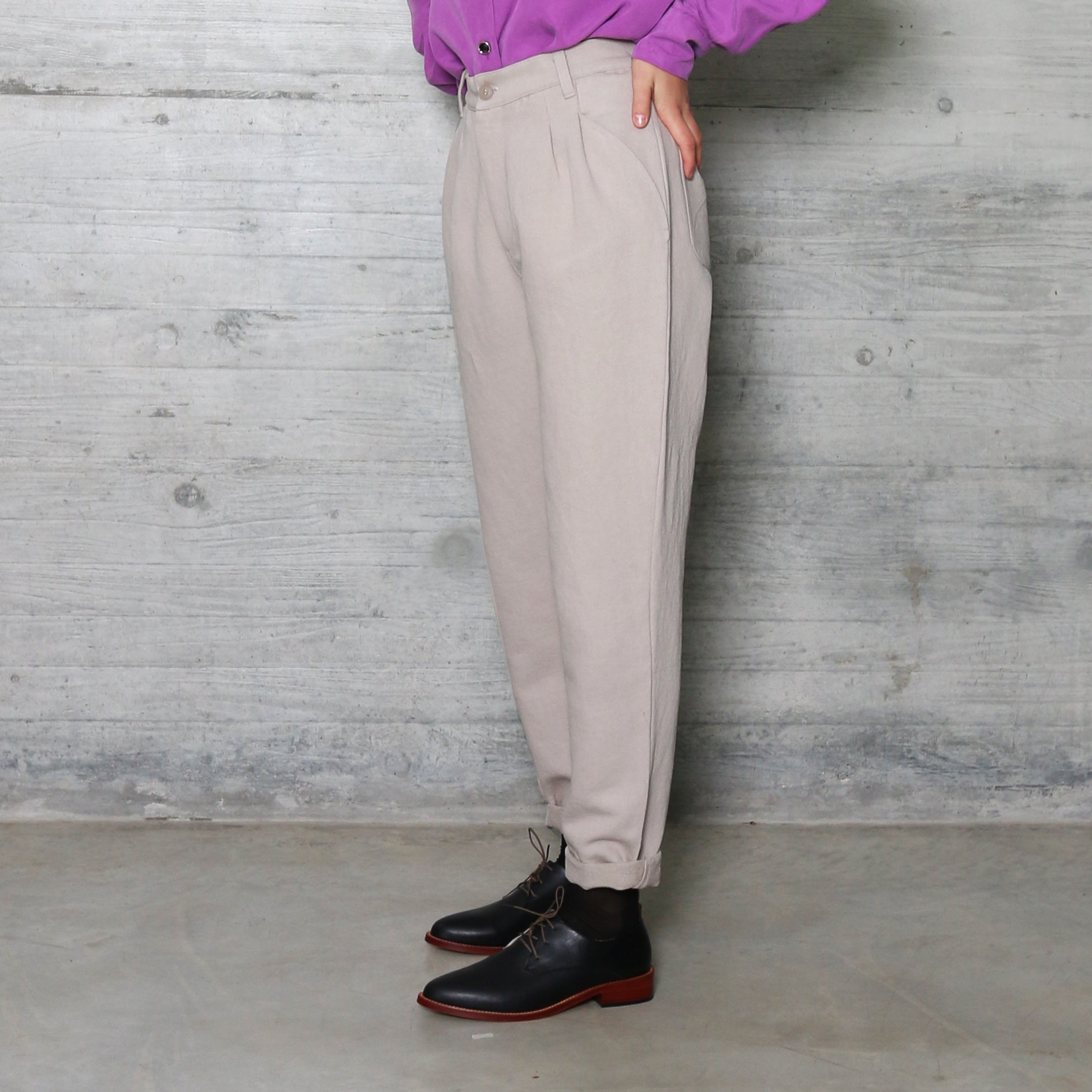 Pantalon BILLIE taupe