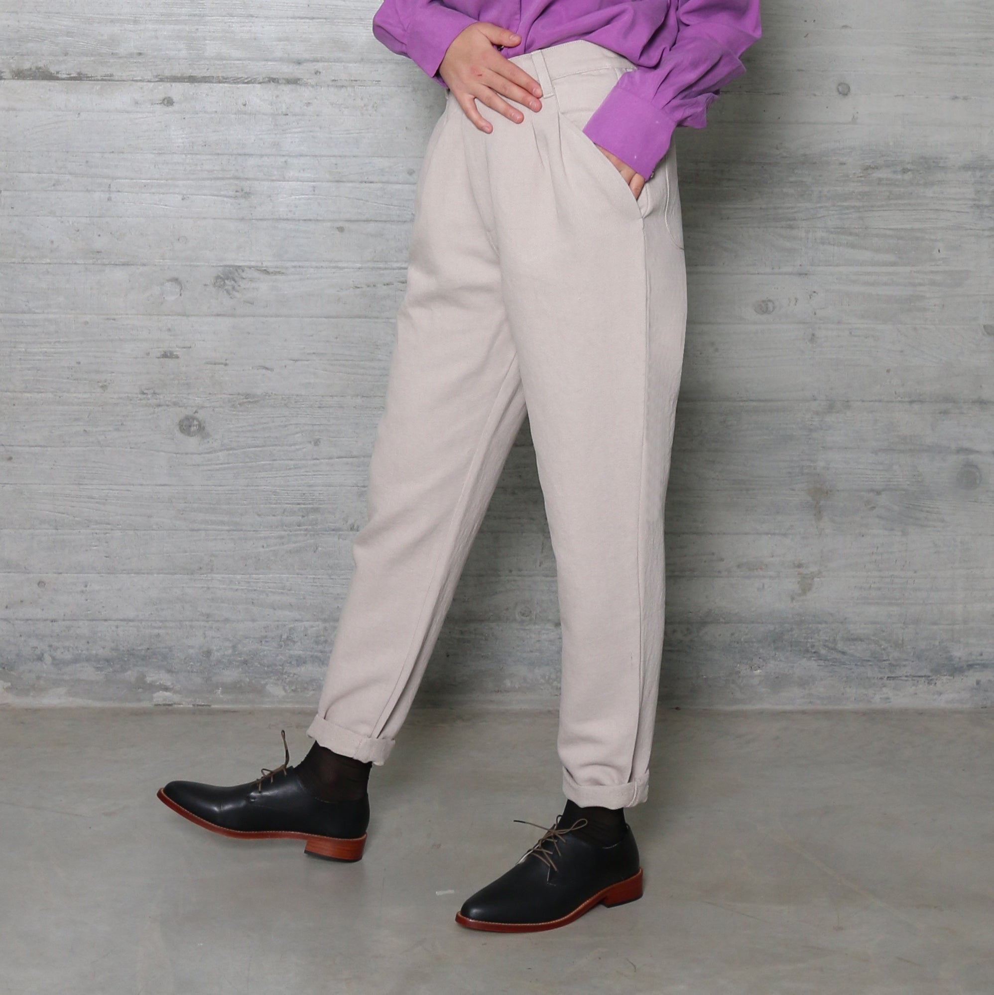 Pantalon BILLIE taupe