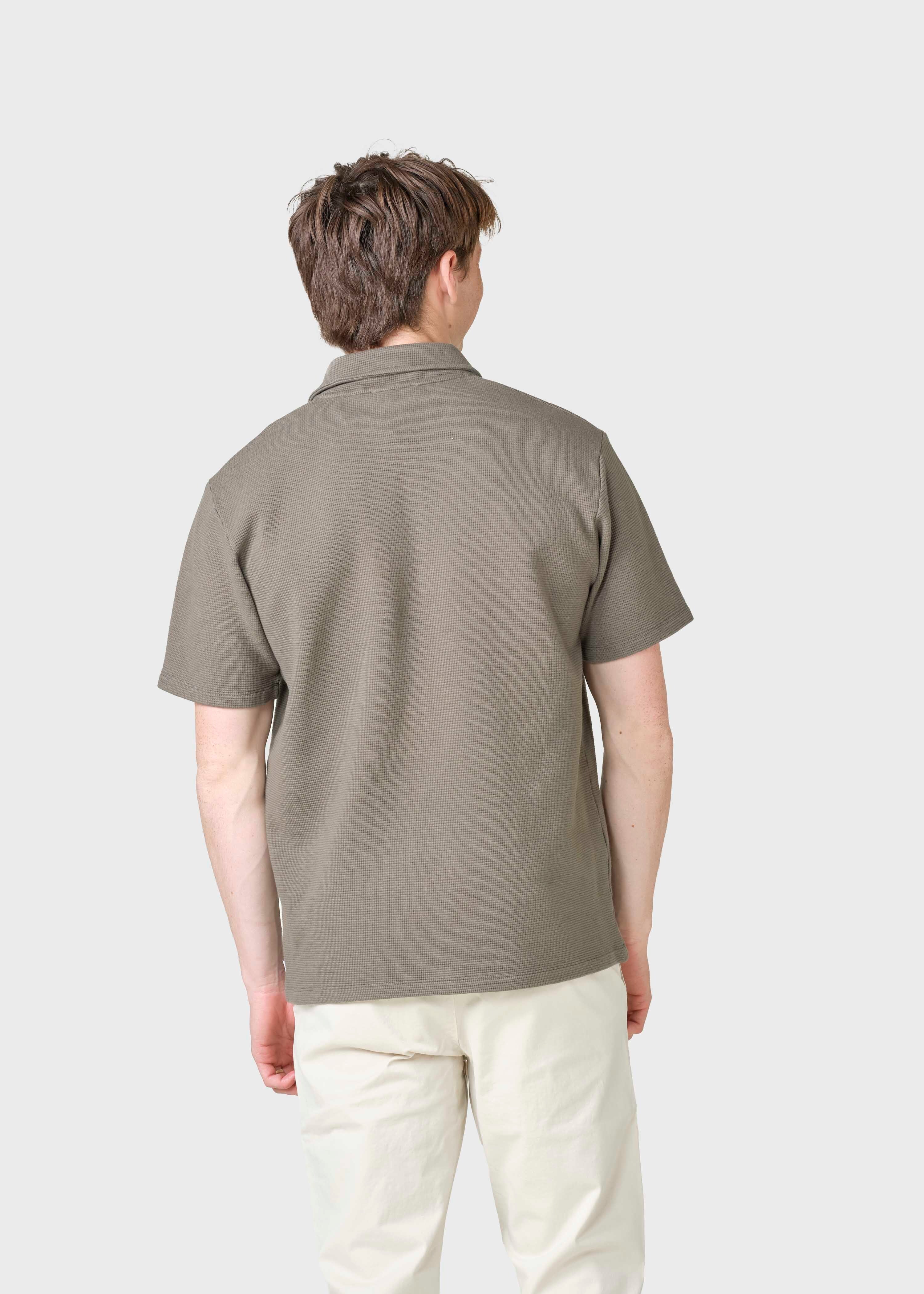Polo manches courtes Banks Taupe