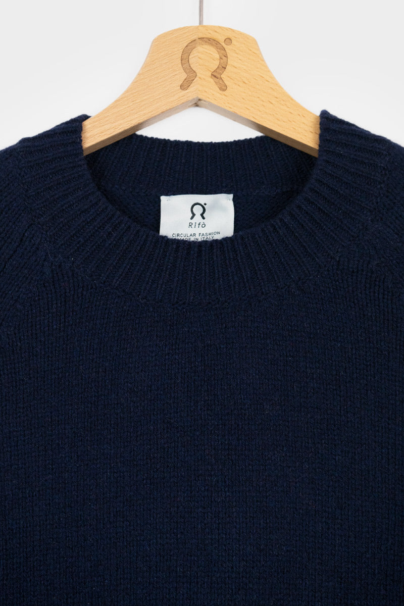 Pull Cachemire Dante Bleu