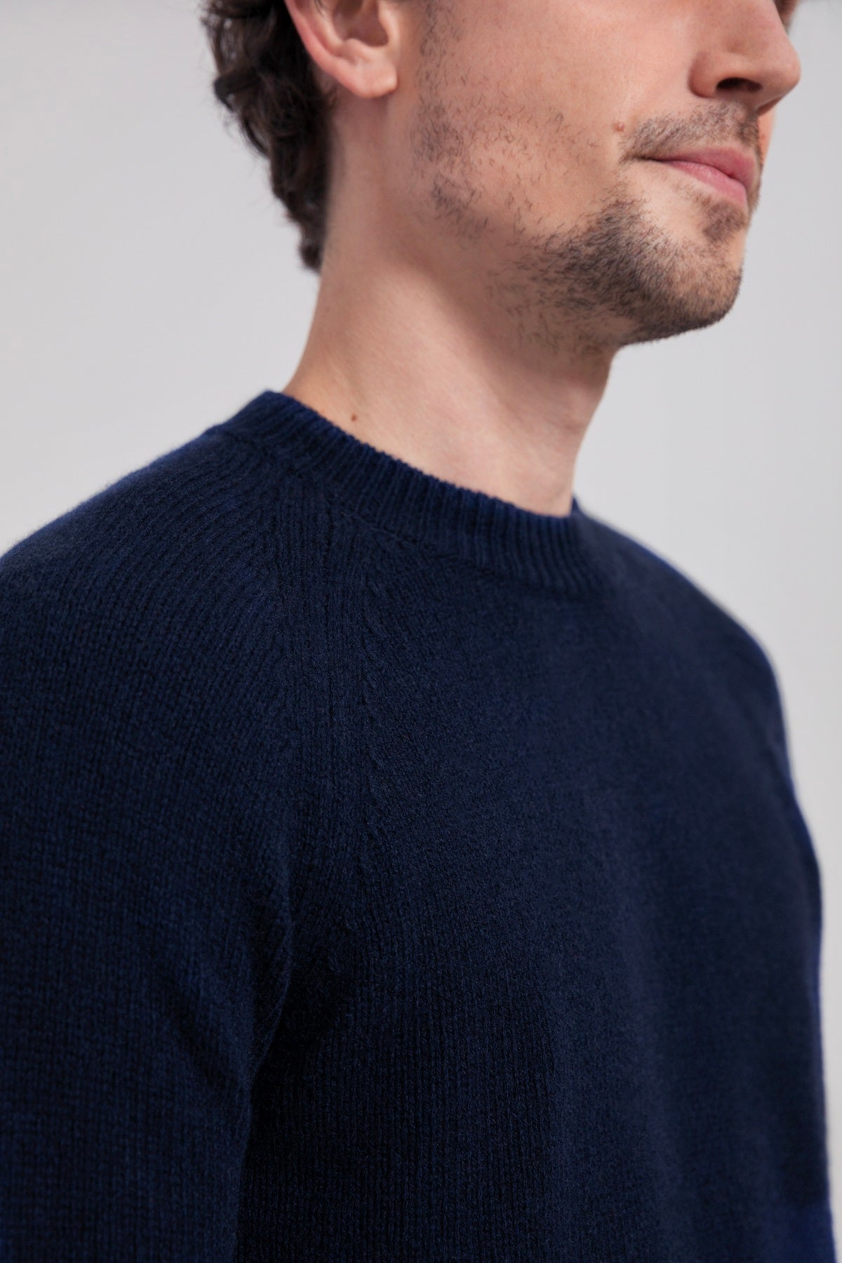 Pull Cachemire Dante Bleu