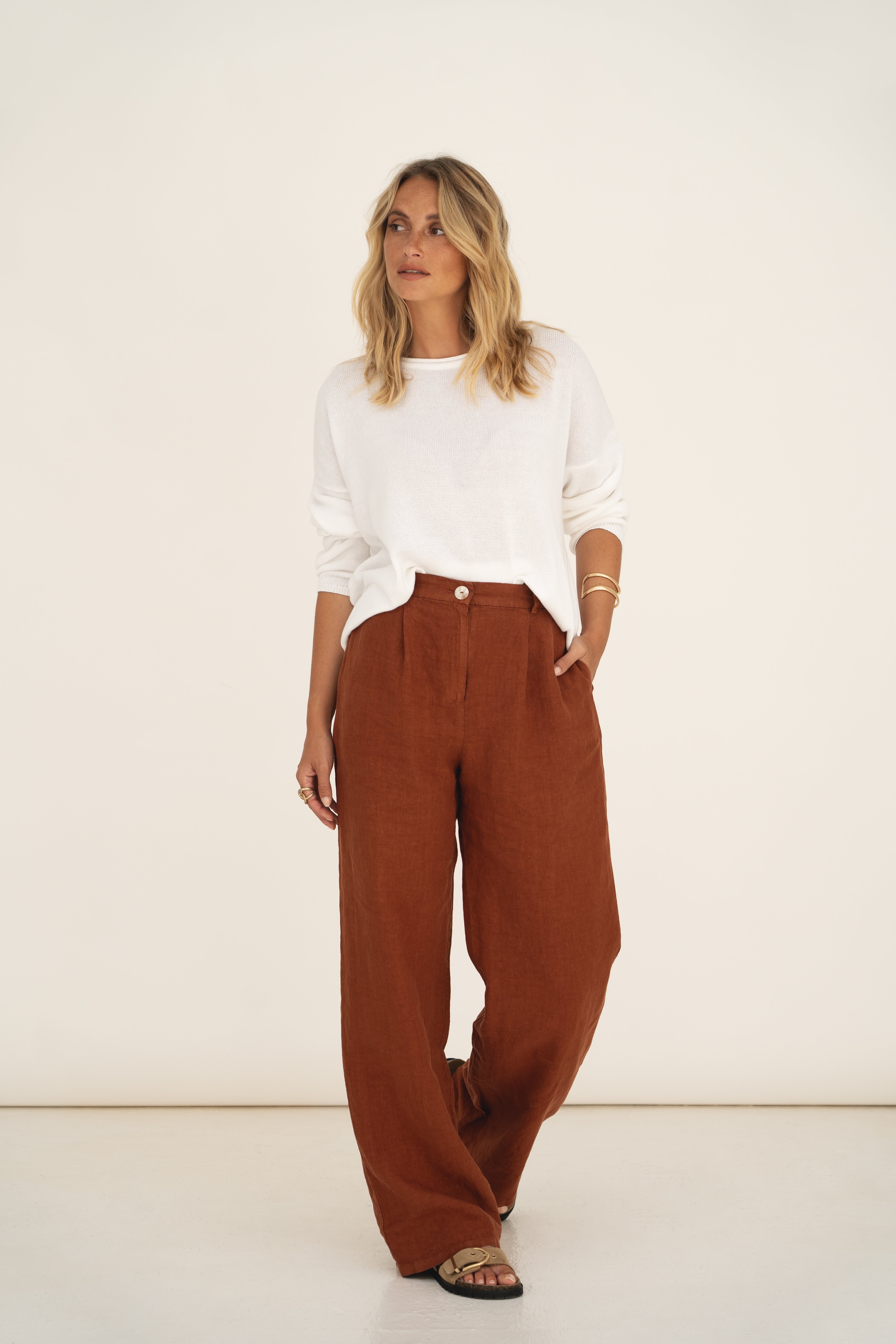 Oversized cotton sweater Sofie White