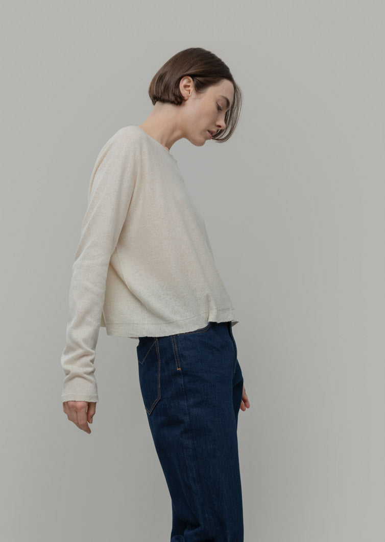 Silk Sweater Daya Ecru