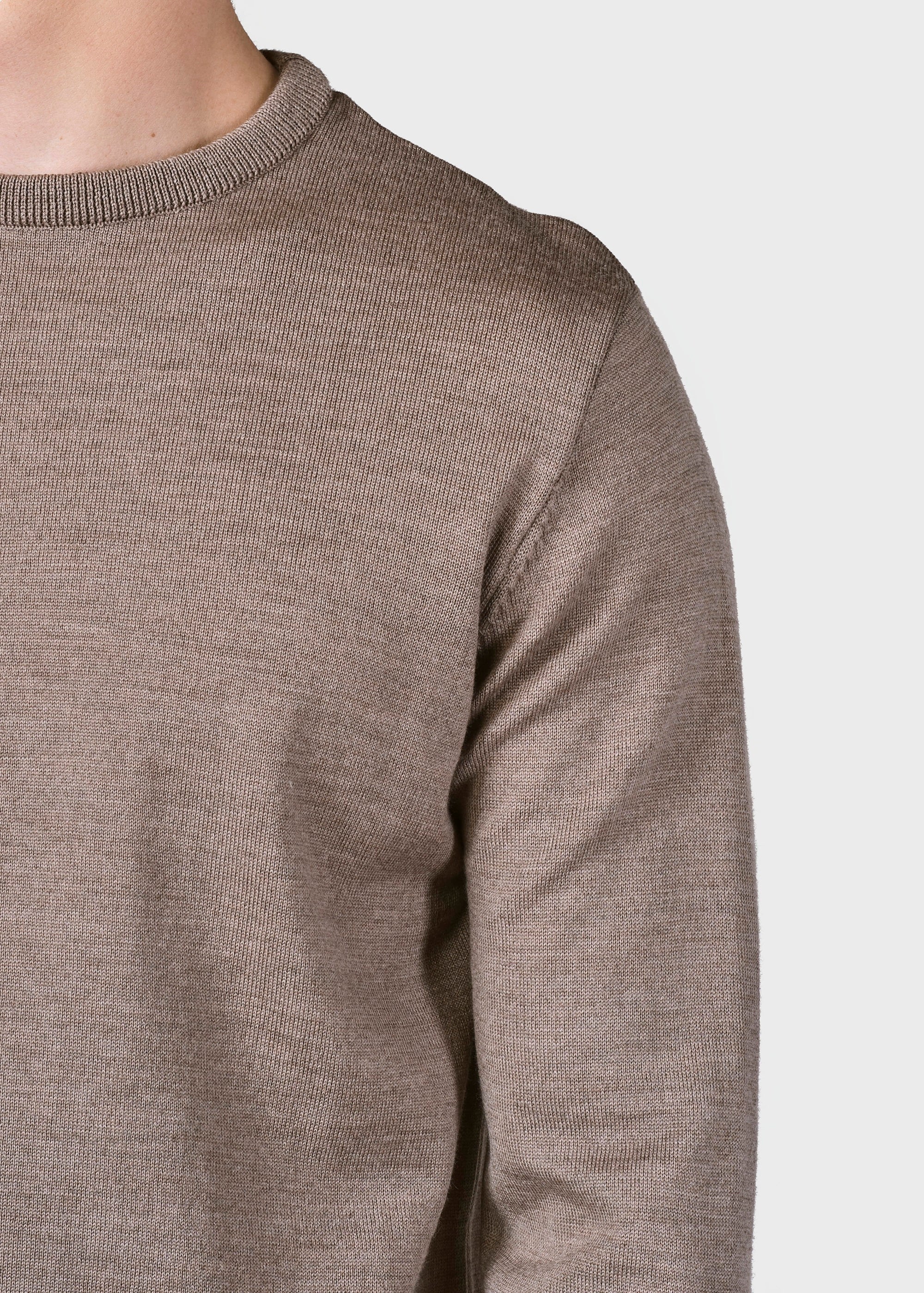 Thin Sand Merino Wool Sweater