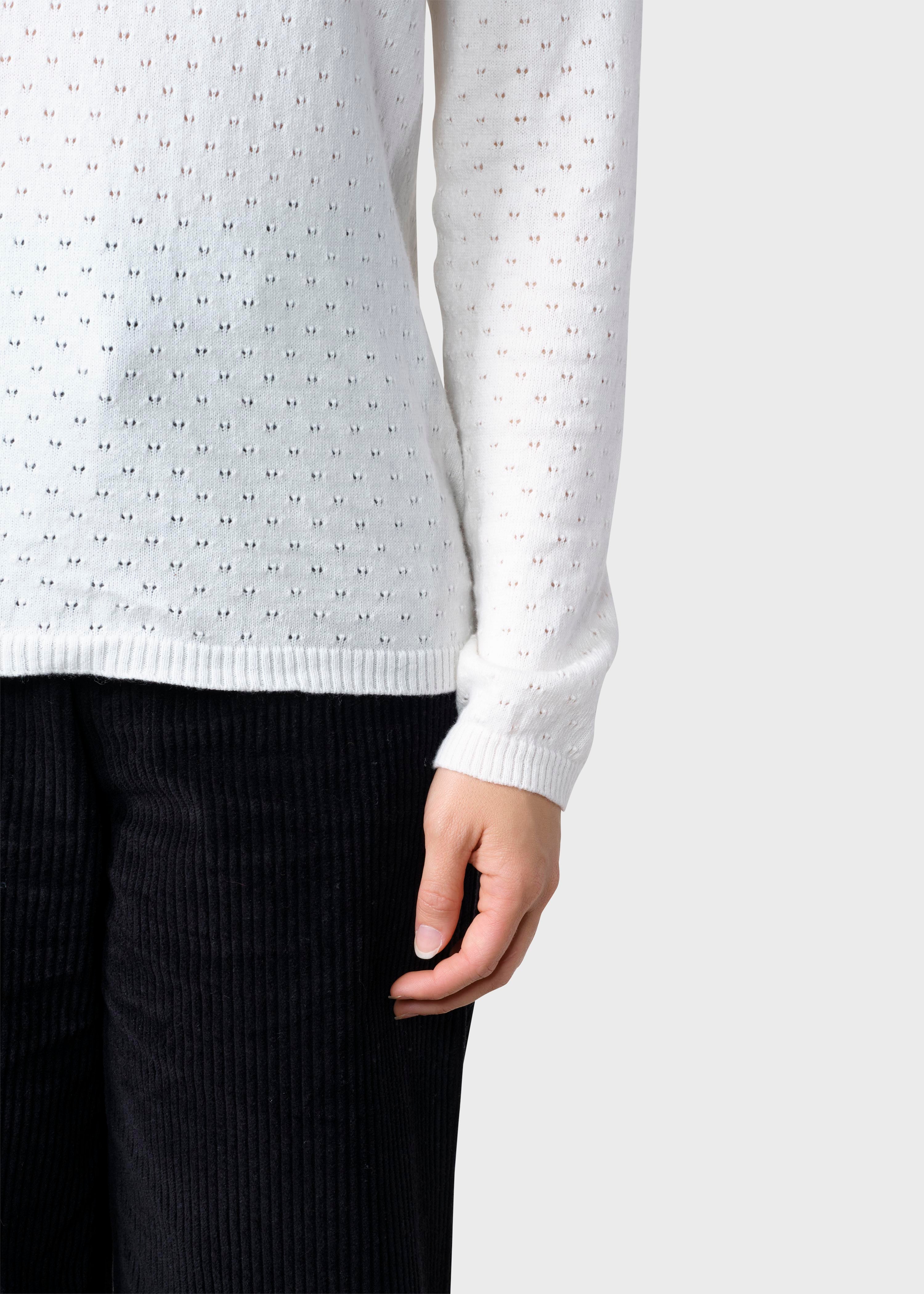 Light knitted sweater Birla ecru