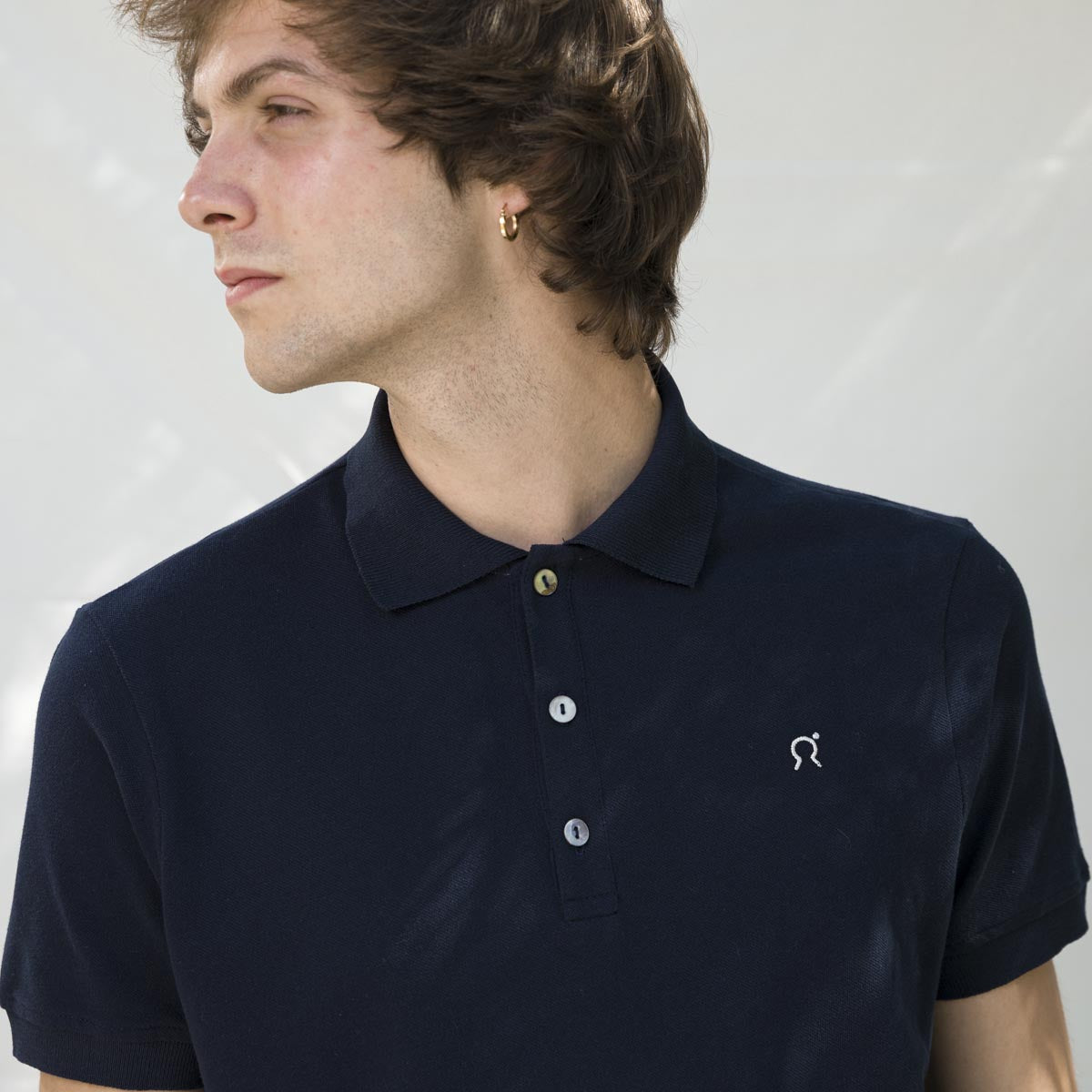 Polo Coton Felice Marine