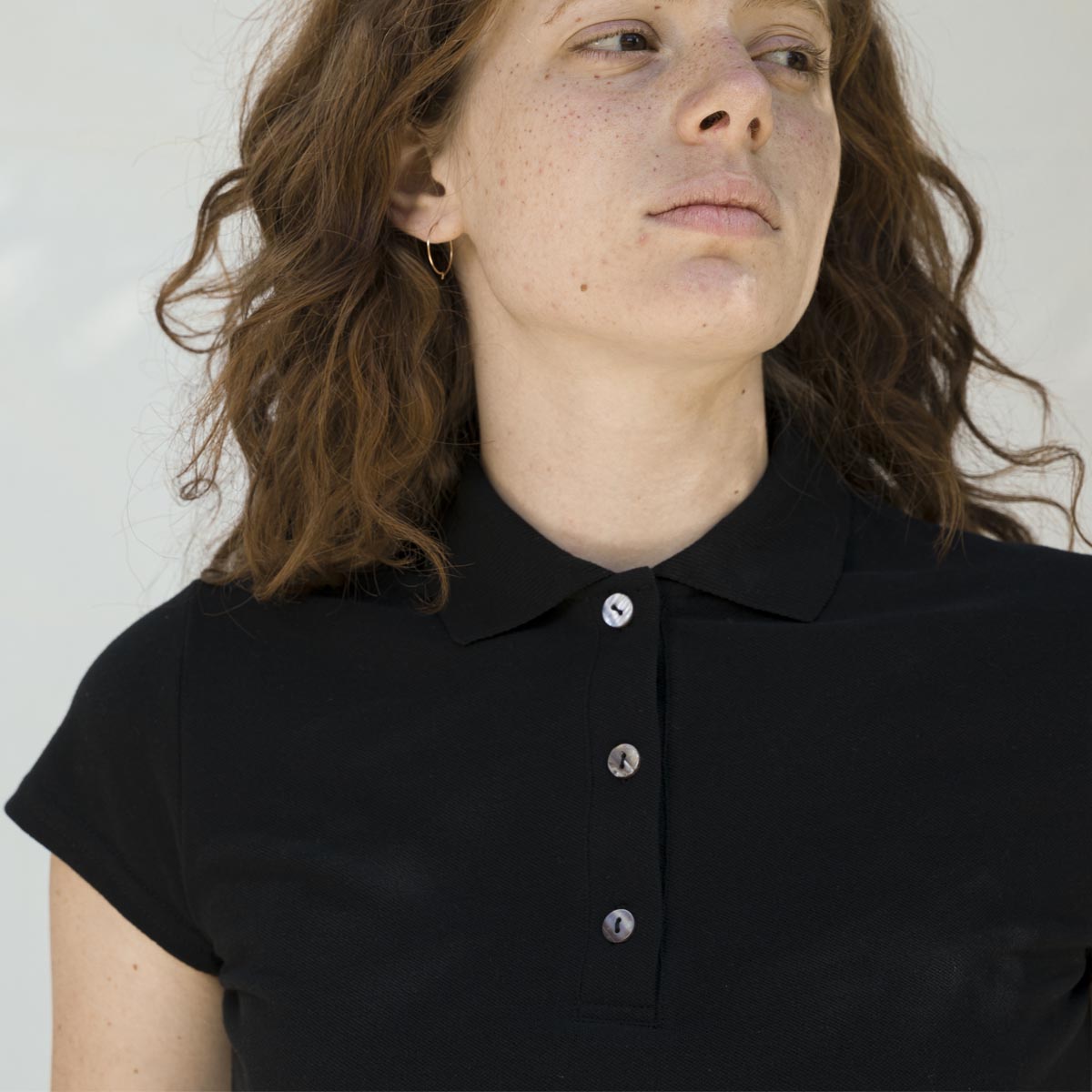 Polo Coton Rita Noir