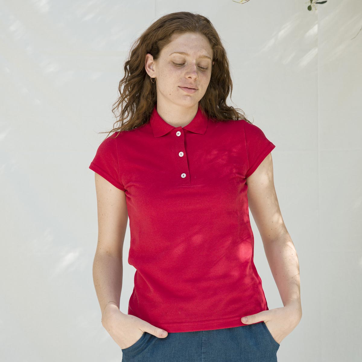 Polo Coton Rita Rouge