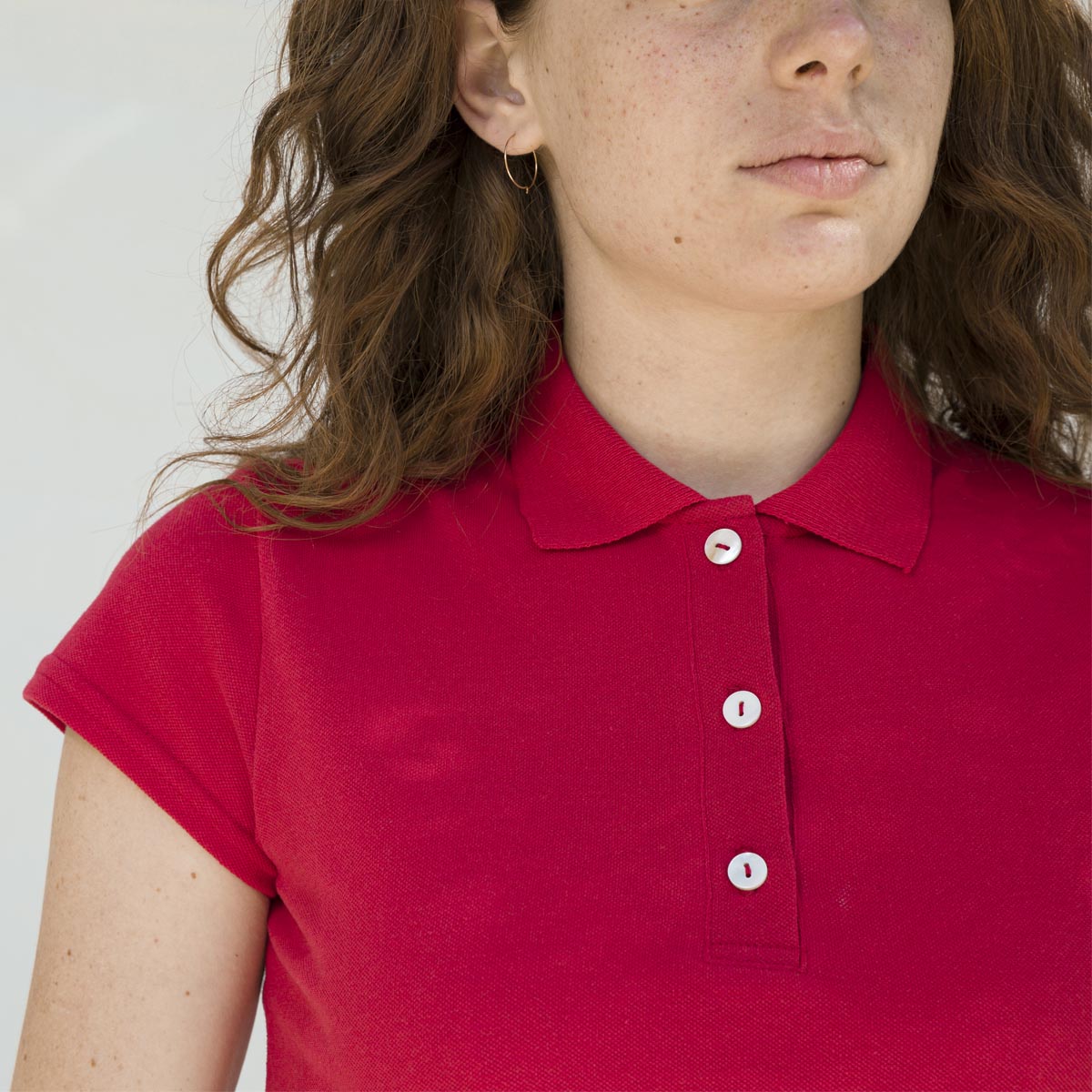 Polo Coton Rita Rouge