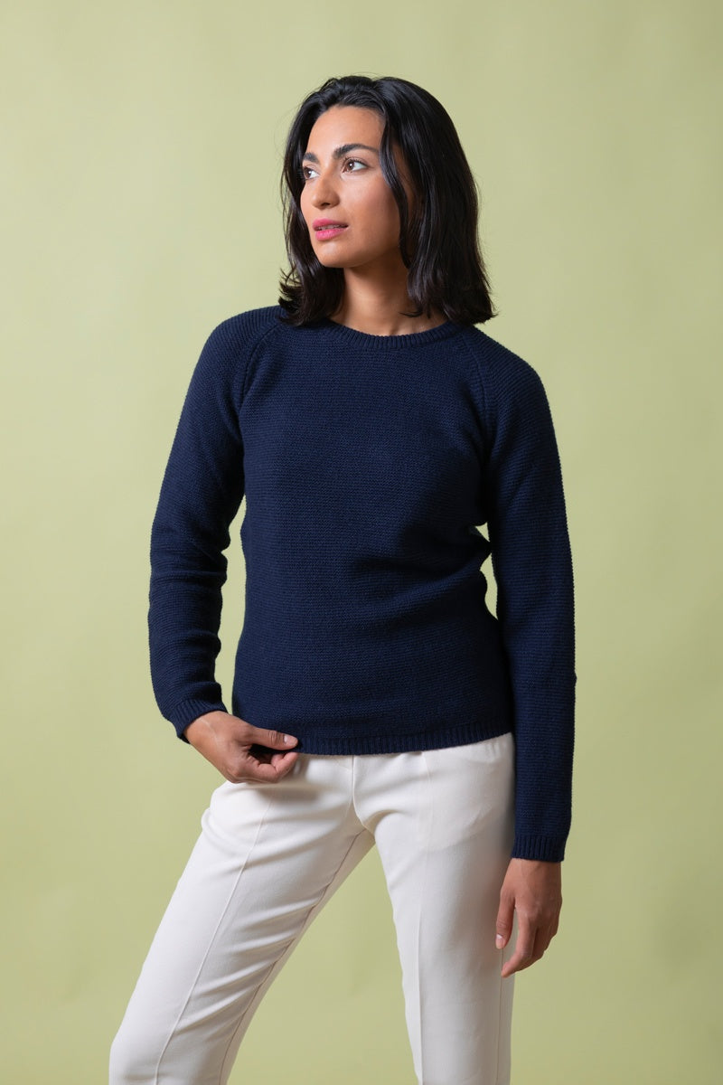 Pull cachemire Giulietta Bleu Nuit