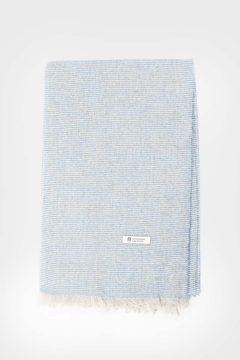 Étole en cachemire Agape Bleu ciel
