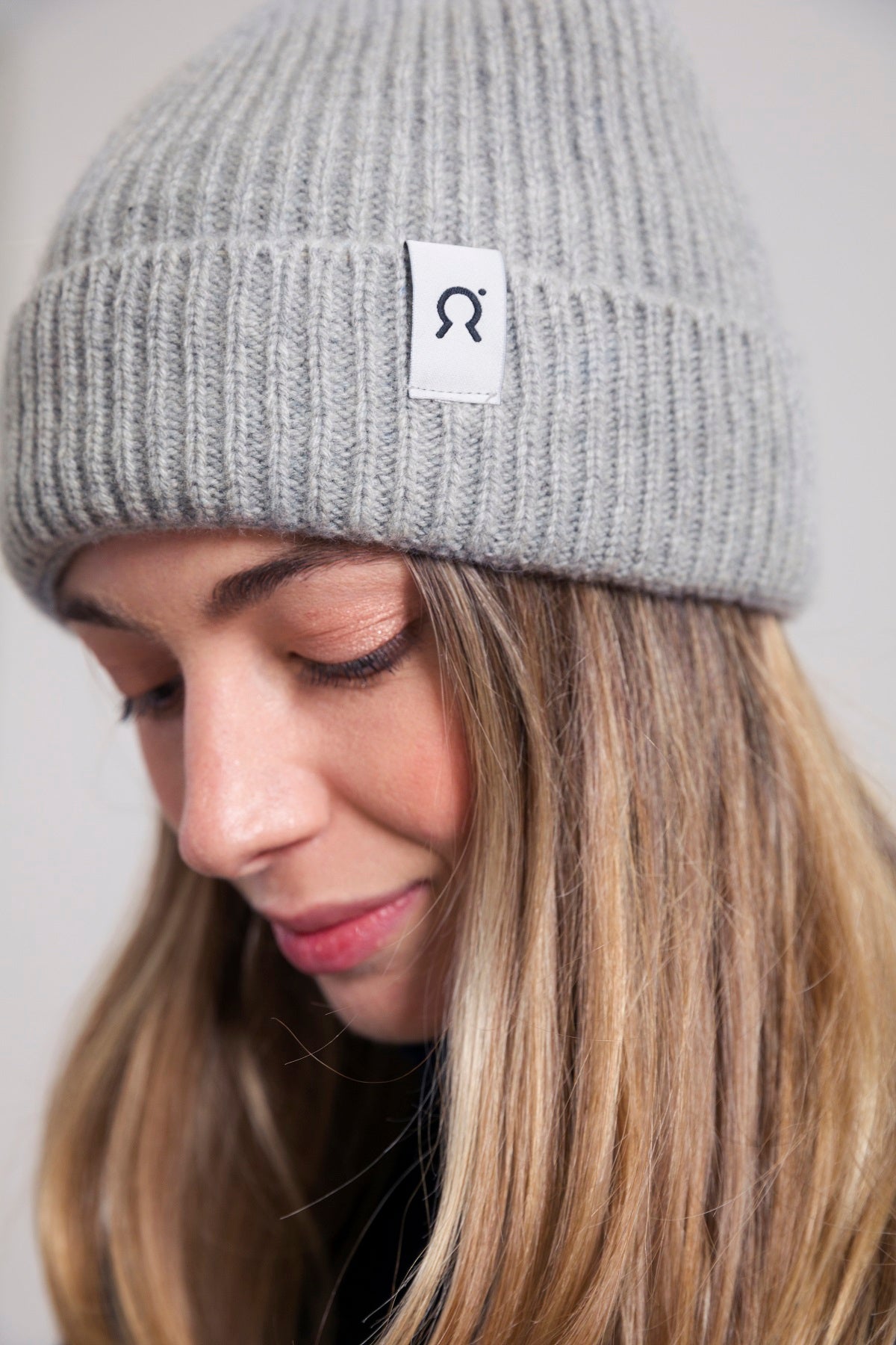 Bonnet cachemire Marcello Gris