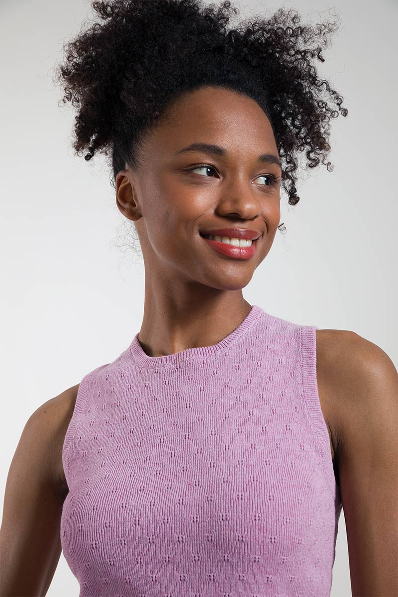 Top sans manches en coton Gianna Rose