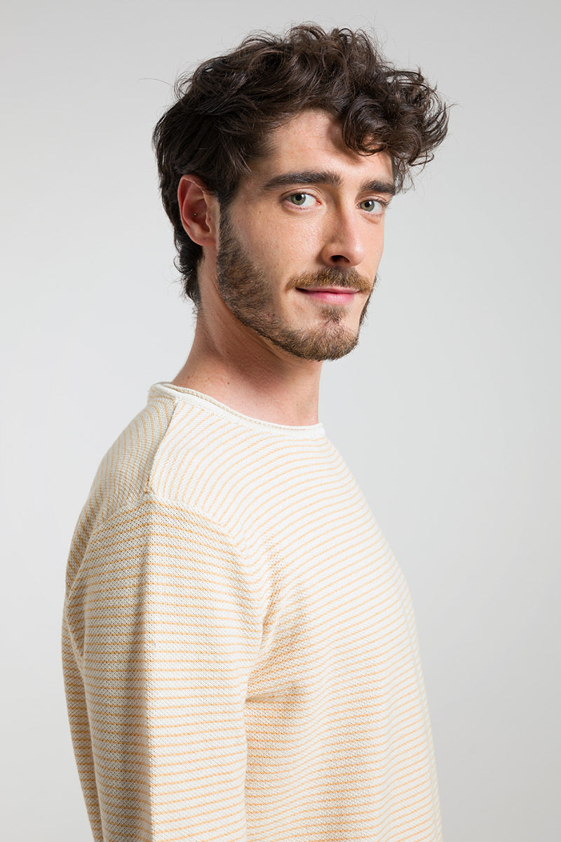 Pull fin homme en coton bio Noa