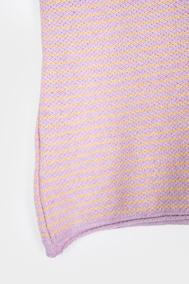 Top ample en coton Gil violet