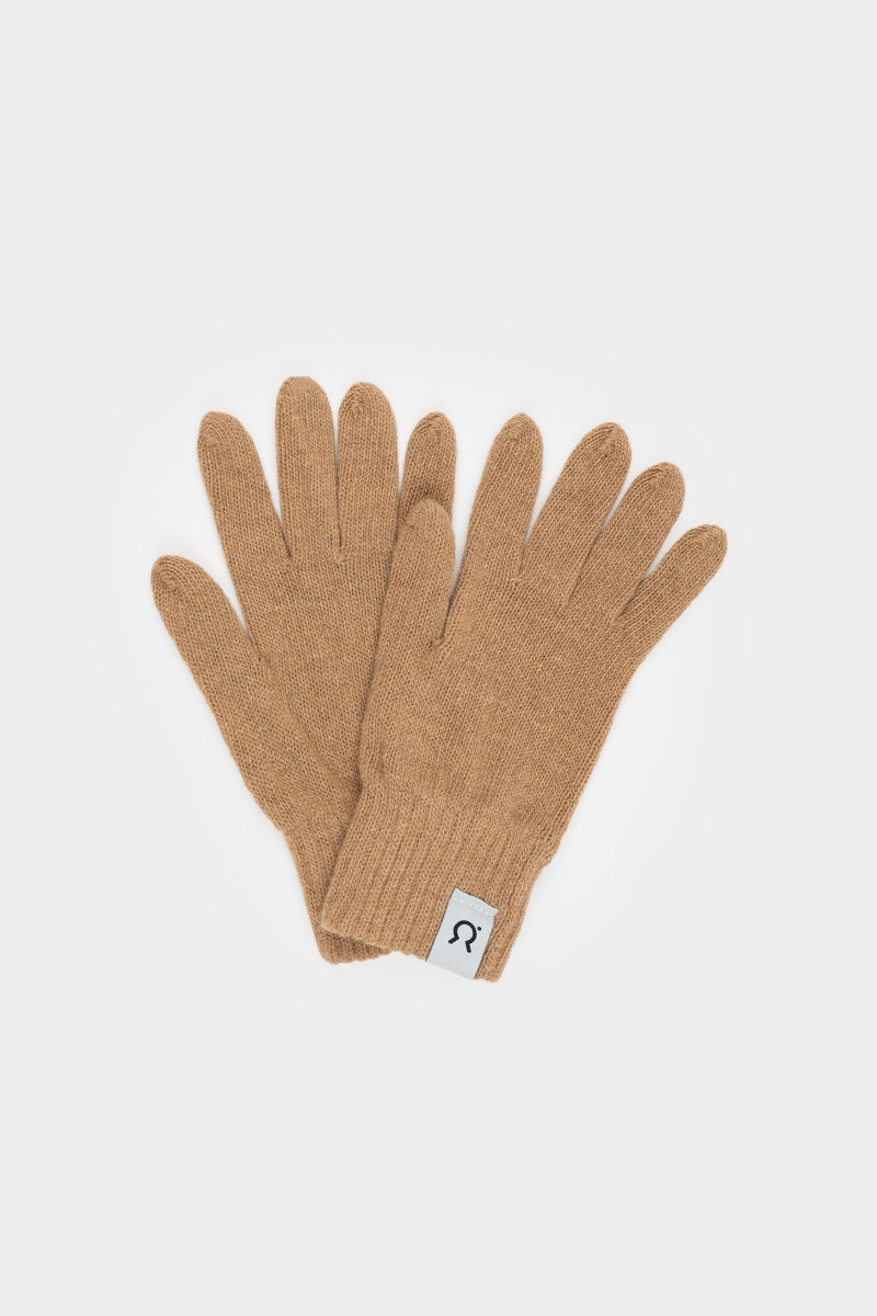 Gants femme cachemire recyclé Anita beige