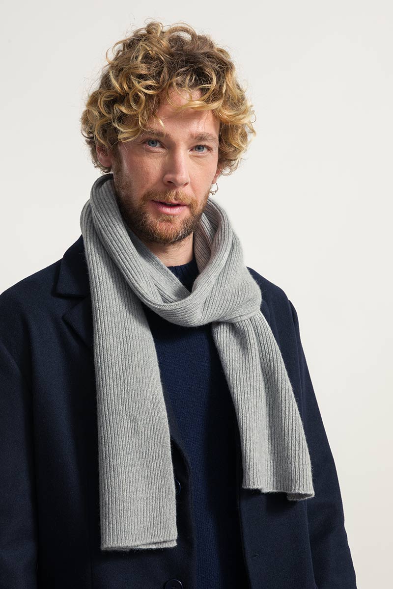 Unisex Kaschmir-Schal Federico Grau