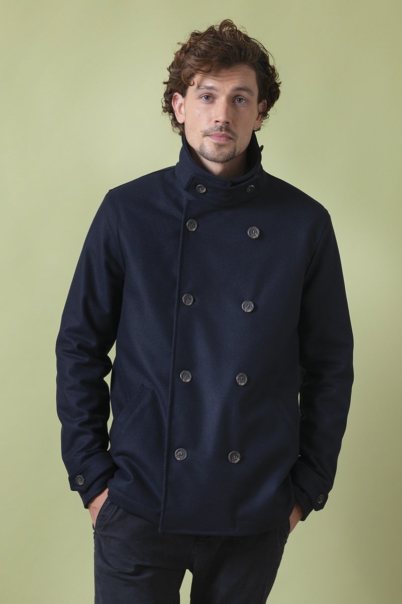 Manteau Homme marine ACHAB