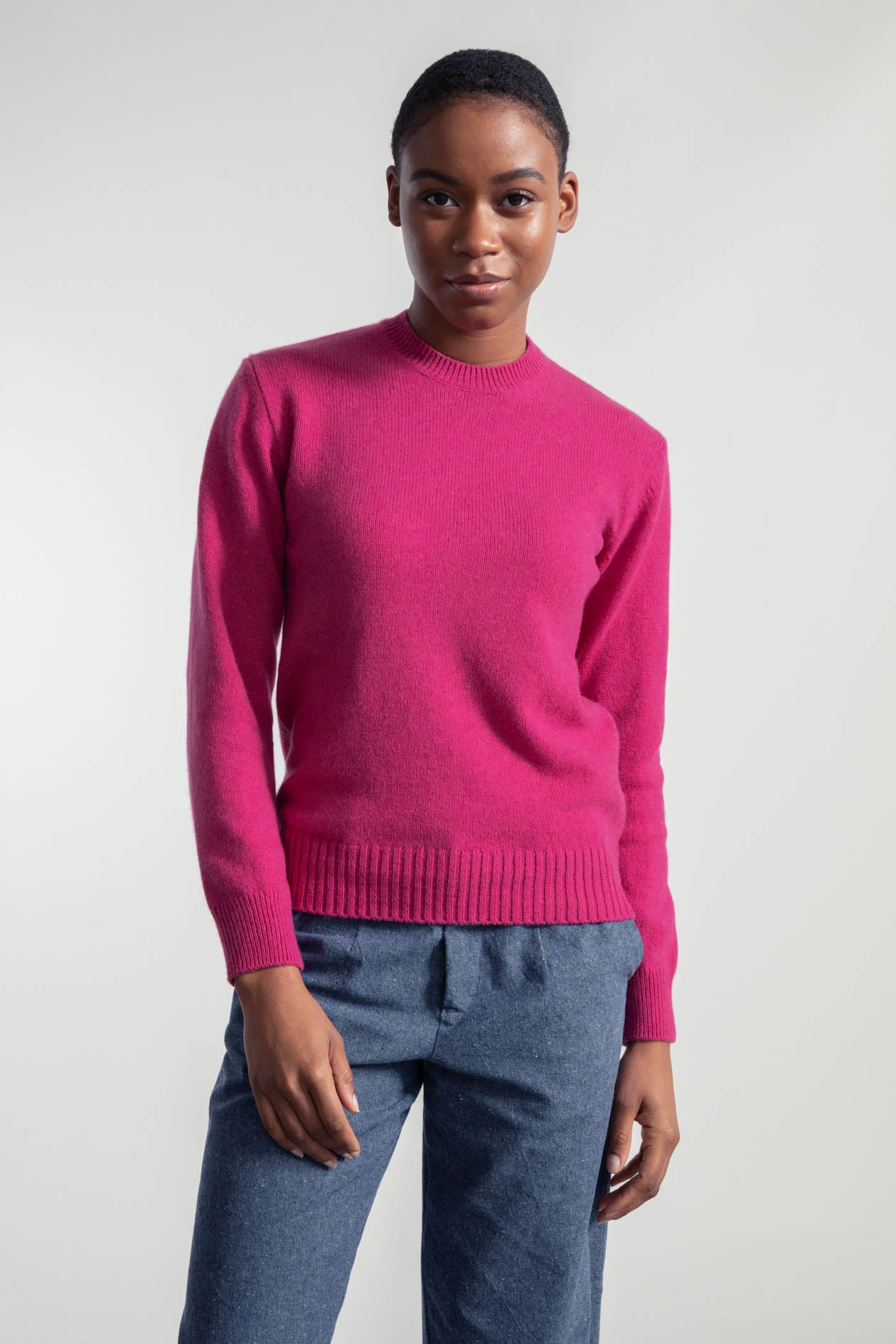 Cashmere sweater Edda Pink