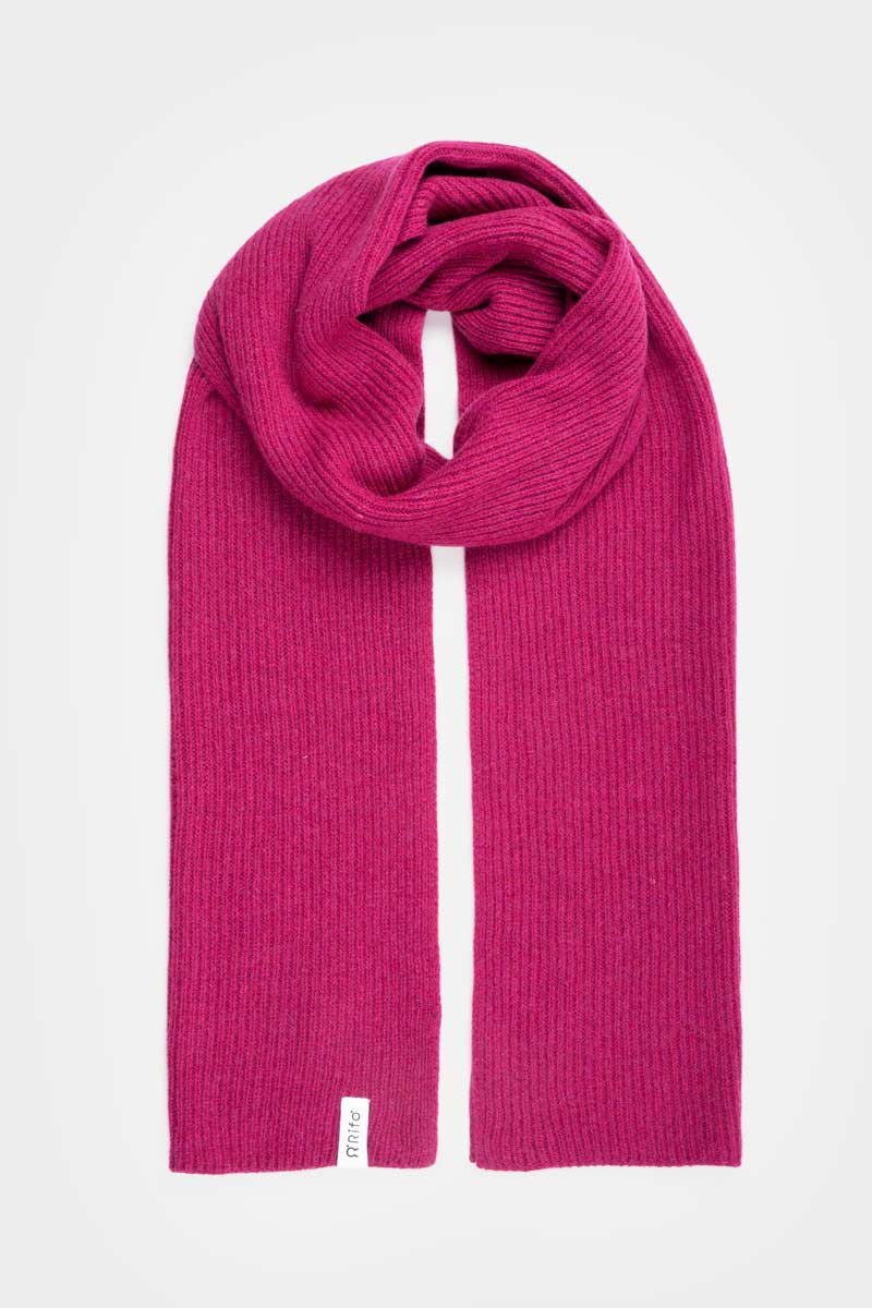 Federico Fuchsia Unisex-Kaschmirschal