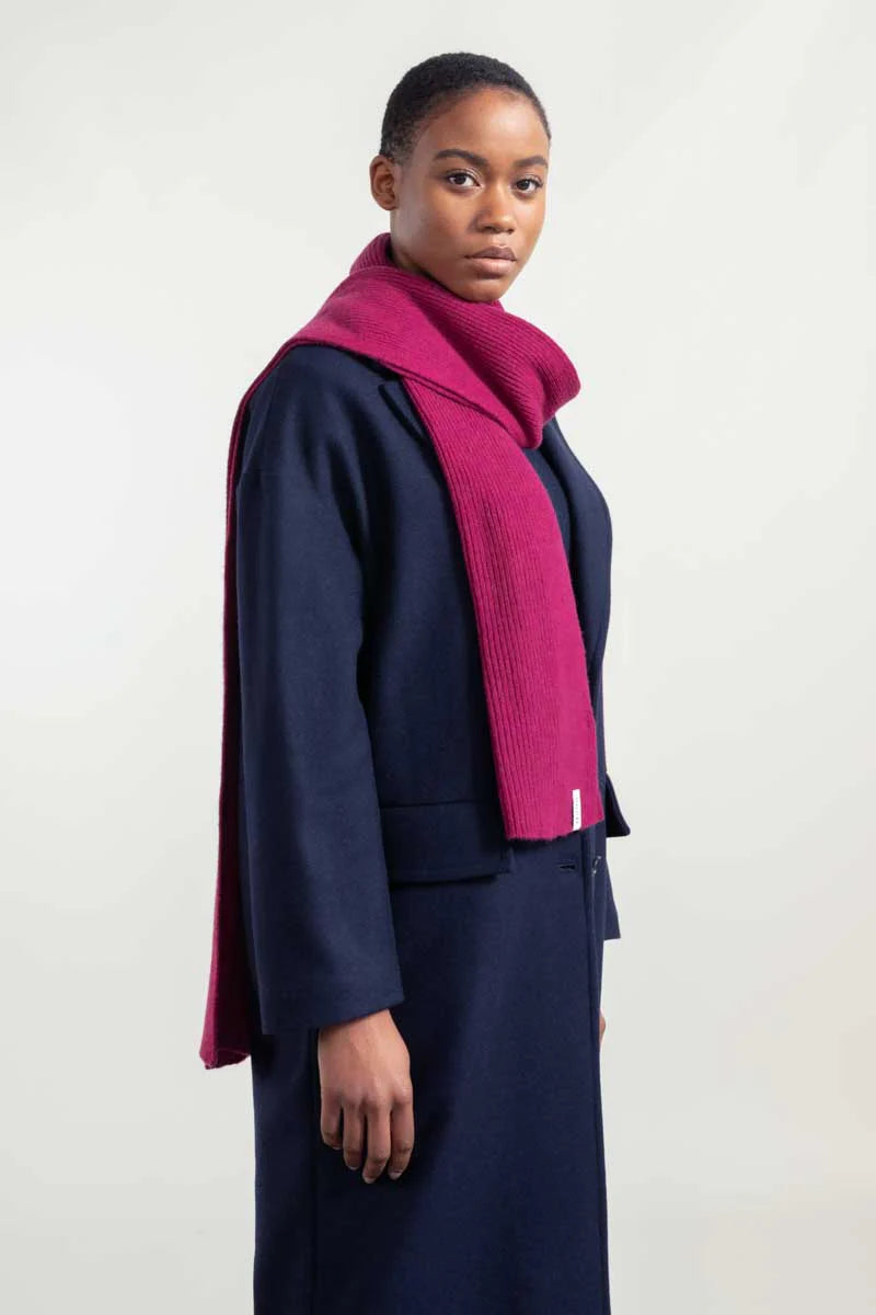 Federico Fuchsia Unisex-Kaschmirschal