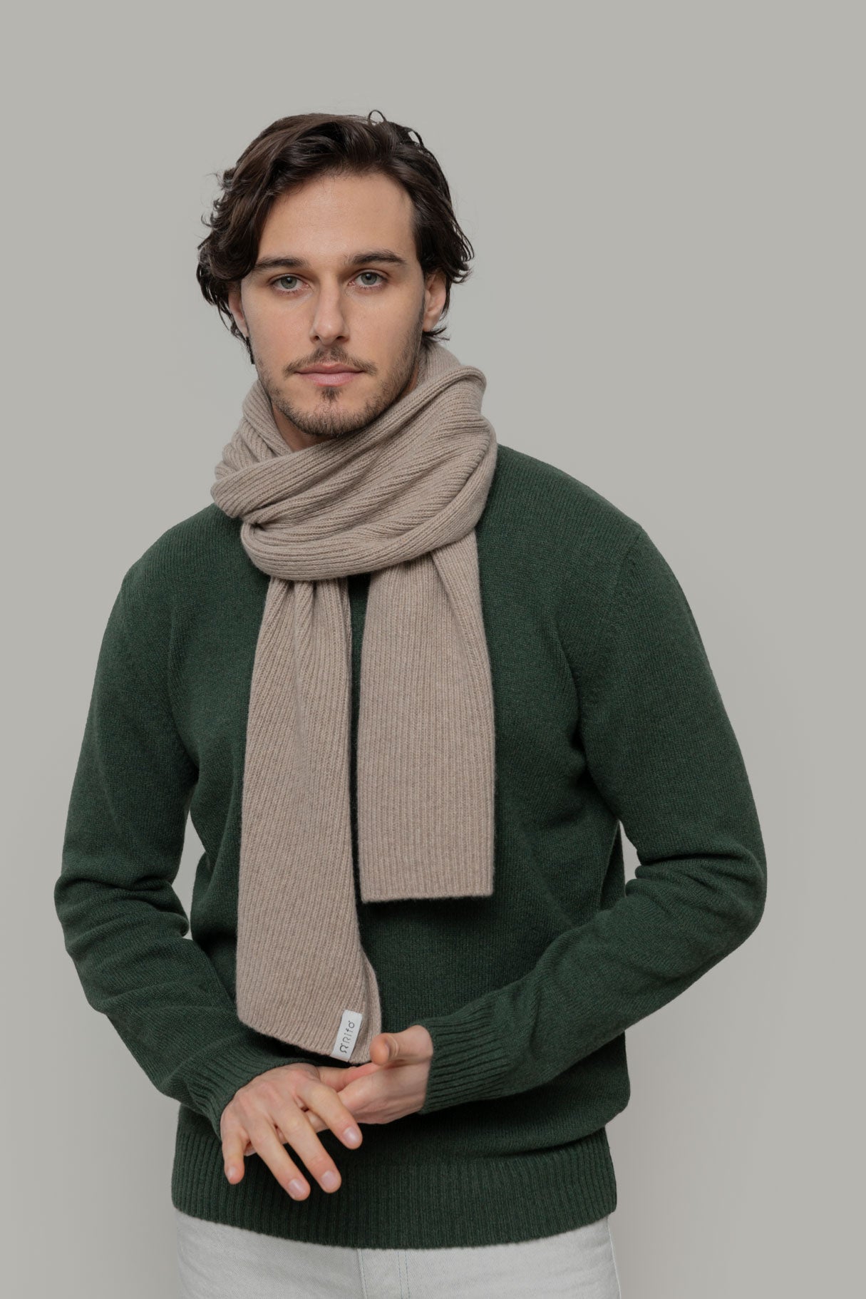 Kaschmirschal Federico Beige