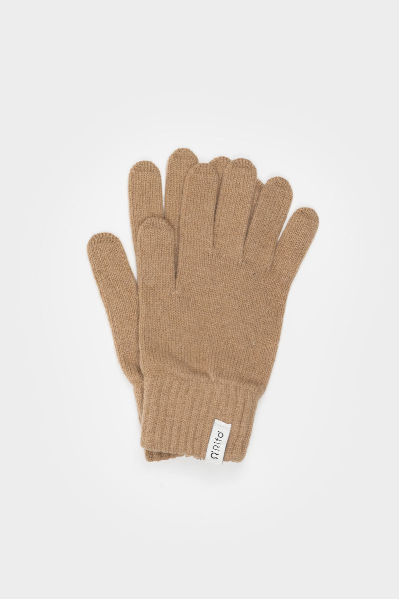 Gants homme cachemire recyclé Pier Paolo Beige