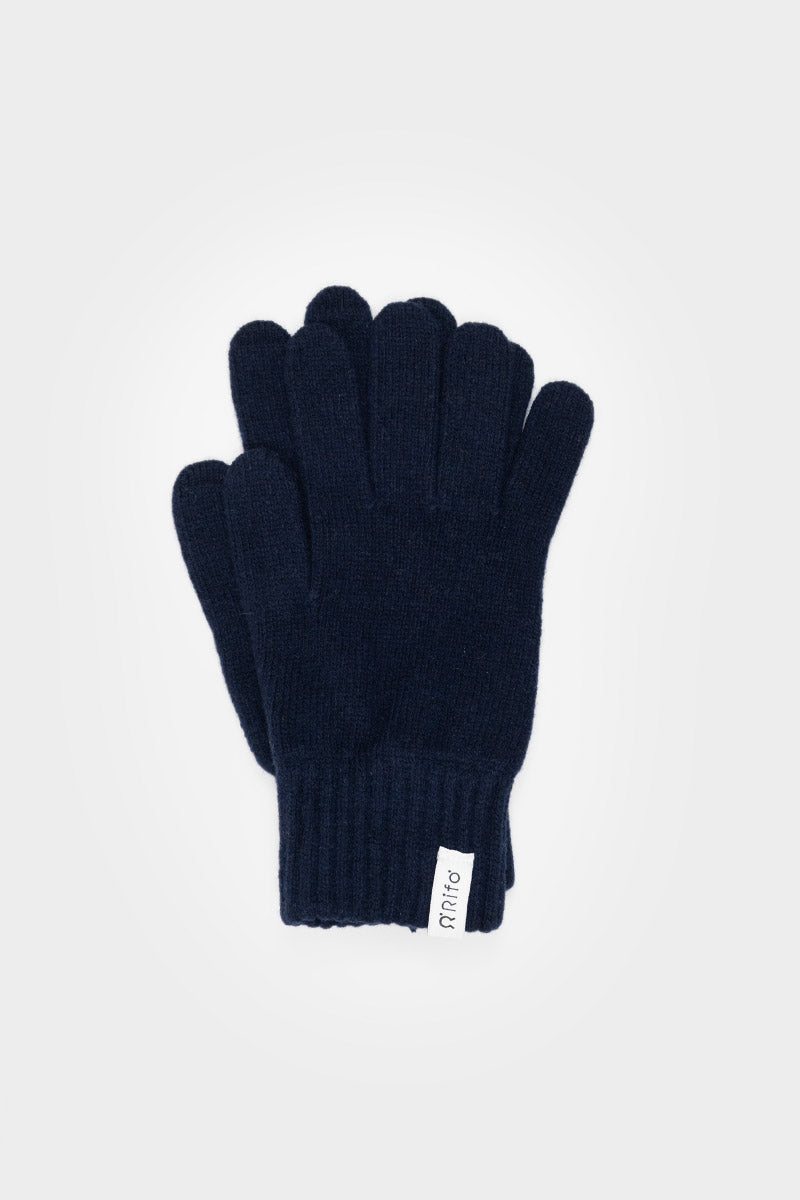 Gants homme cachemire Pier Paolo Marine