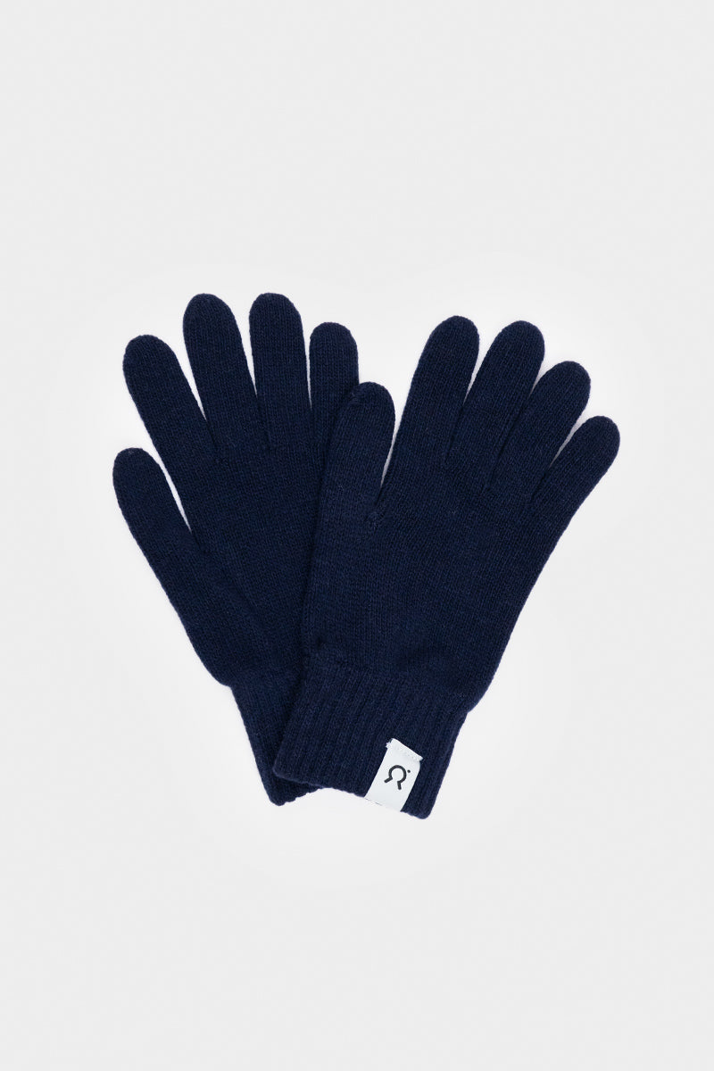Men's cashmere gloves Pier Paolo Navy