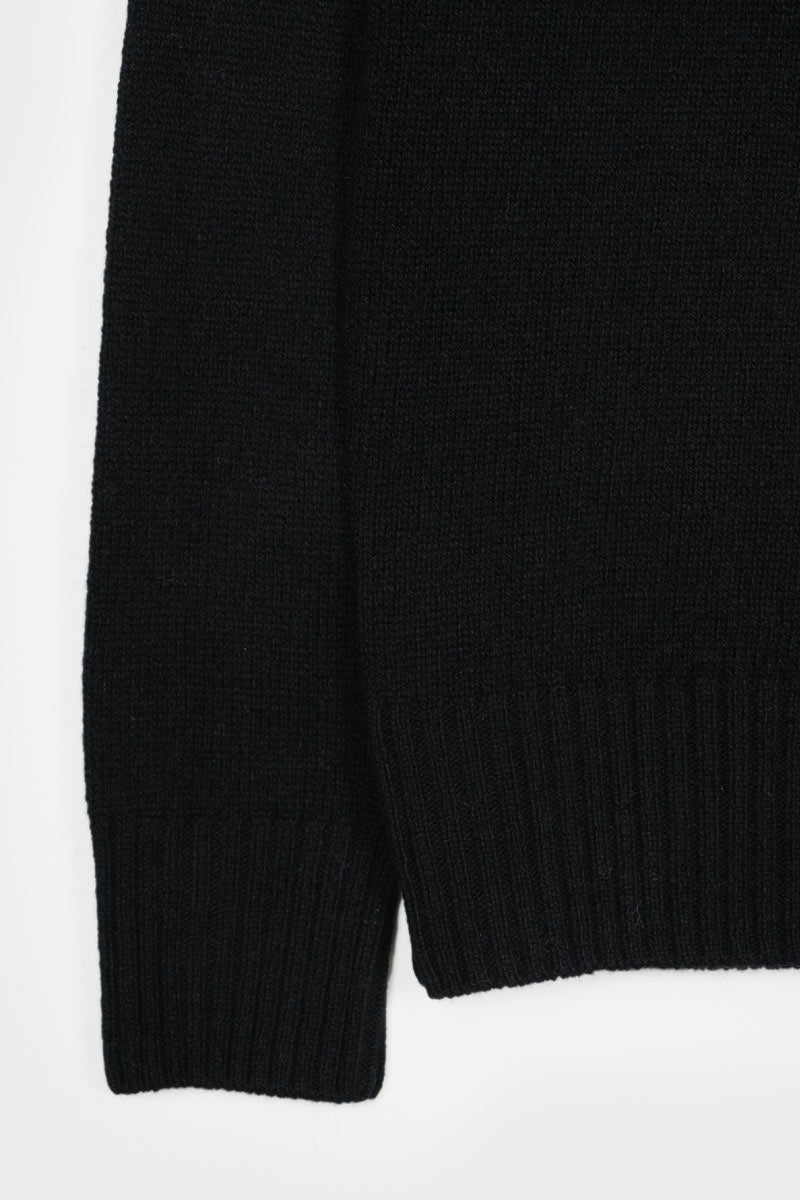 Fine recycled wool sweater Laura Black